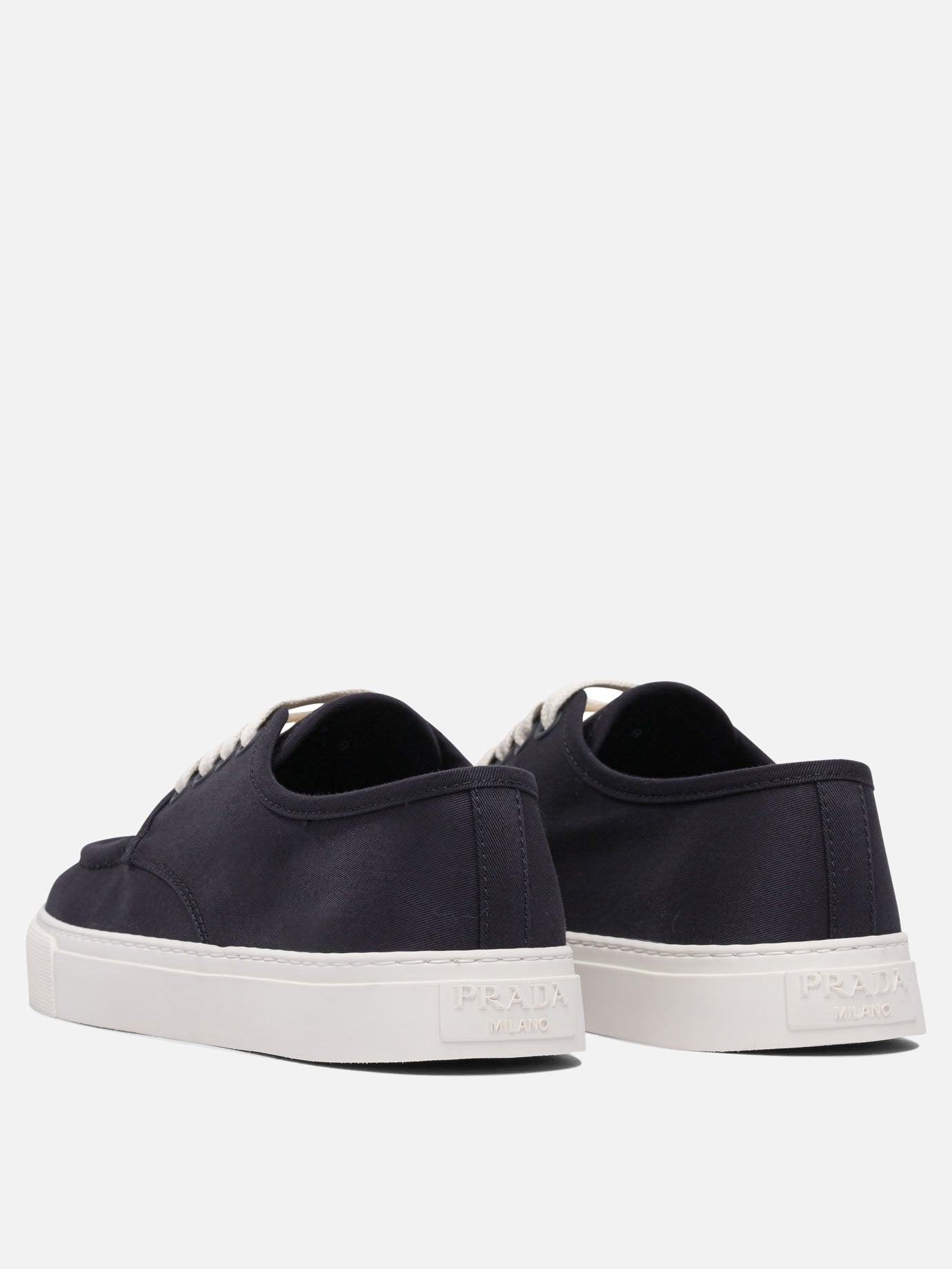 Low top sneakers 100% leather - 100% rubber  Blue - Prada Men | PDP | VIETTI Online Store | Zoom-Modal_4

