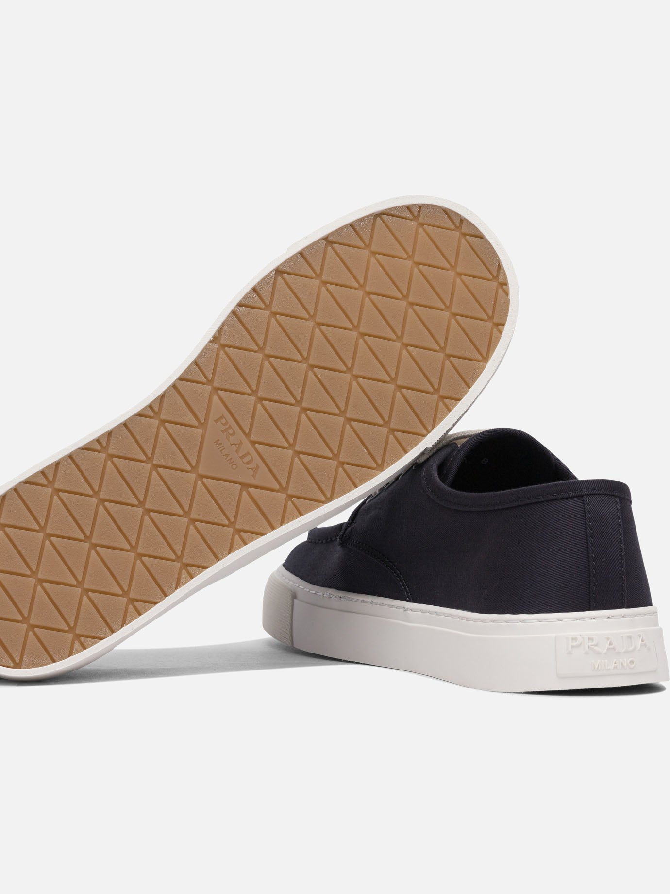 Low top sneakers 100% leather - 100% rubber  Blue - Prada Men | PDP | VIETTI Online Store | thumbnail_5