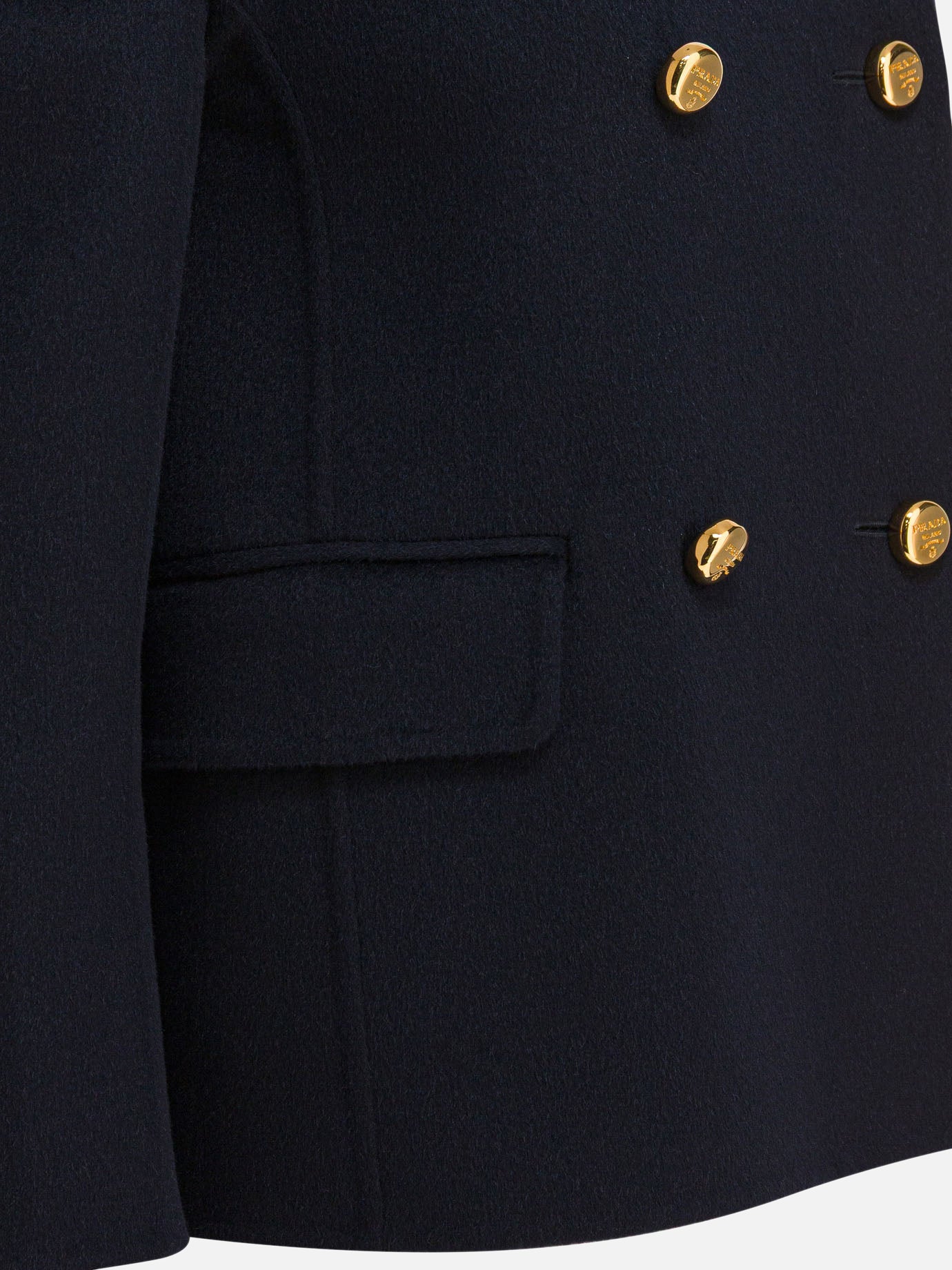 Blazers Solid colour  Blue - Prada Women | PDP | VIETTI Online Store | thumbnail_4