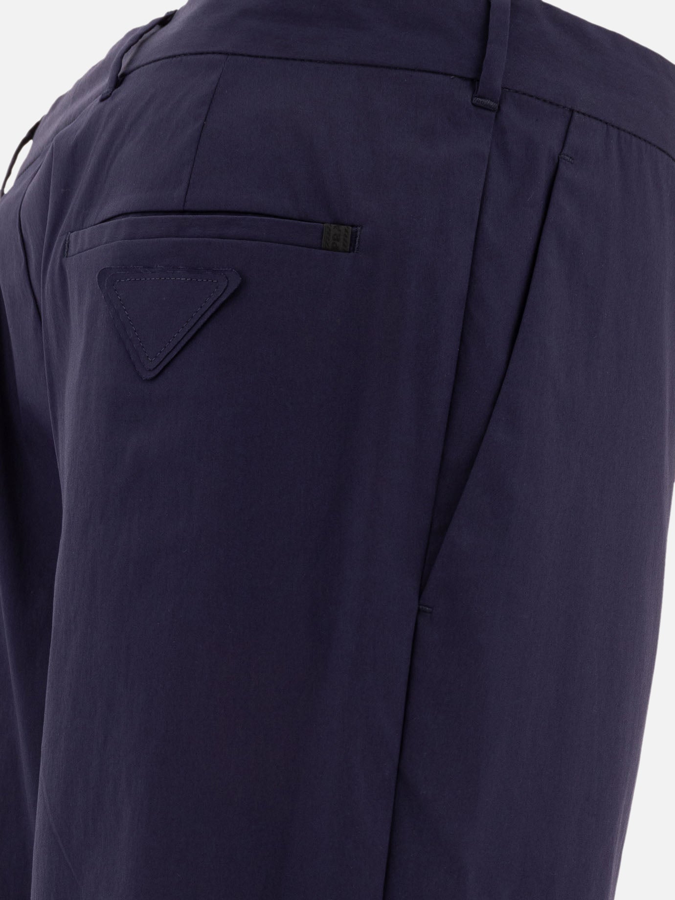 Leisure trousers Solid colour  Blue - Prada Men | PDP | VIETTI Online Store | Zoom-Modal_4
