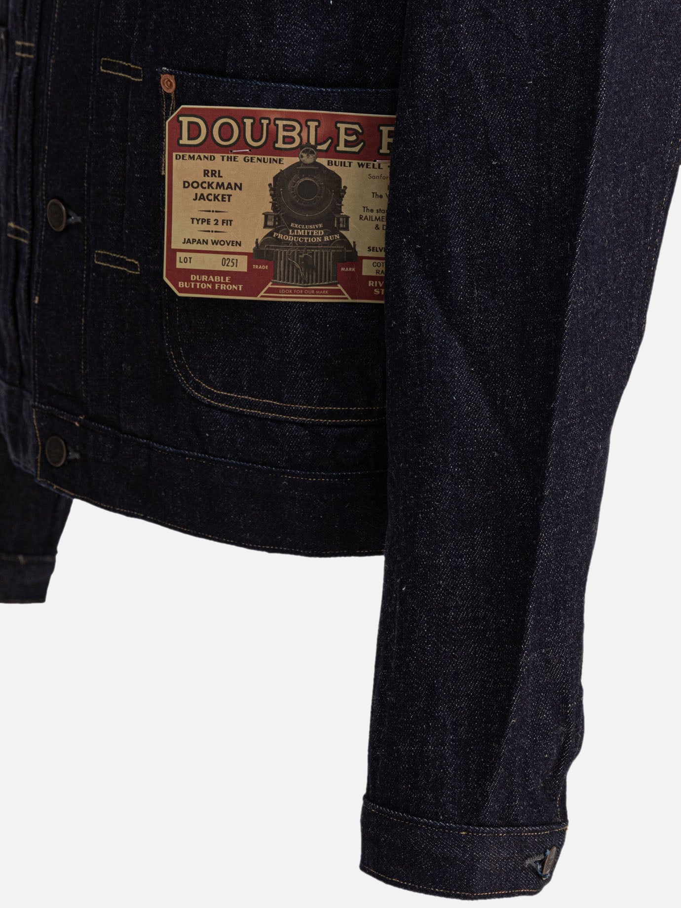 Denim jackets Denim  Blue - RRL by Ralph Lauren Men | PDP | VIETTI Online Store | thumbnail_4
