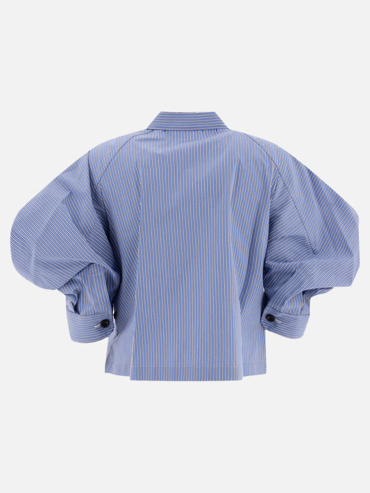 Sacai Cotton shirt 19901990_1 Blue 2