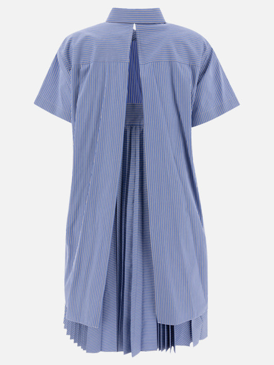 Mini dresses Striped  Blue - Sacai Women | PLP | VIETTI Online Store | 2
