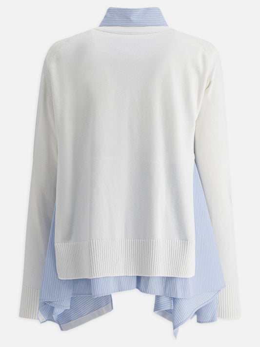 Sacai Shirt cardigan 15570404_1 White 2