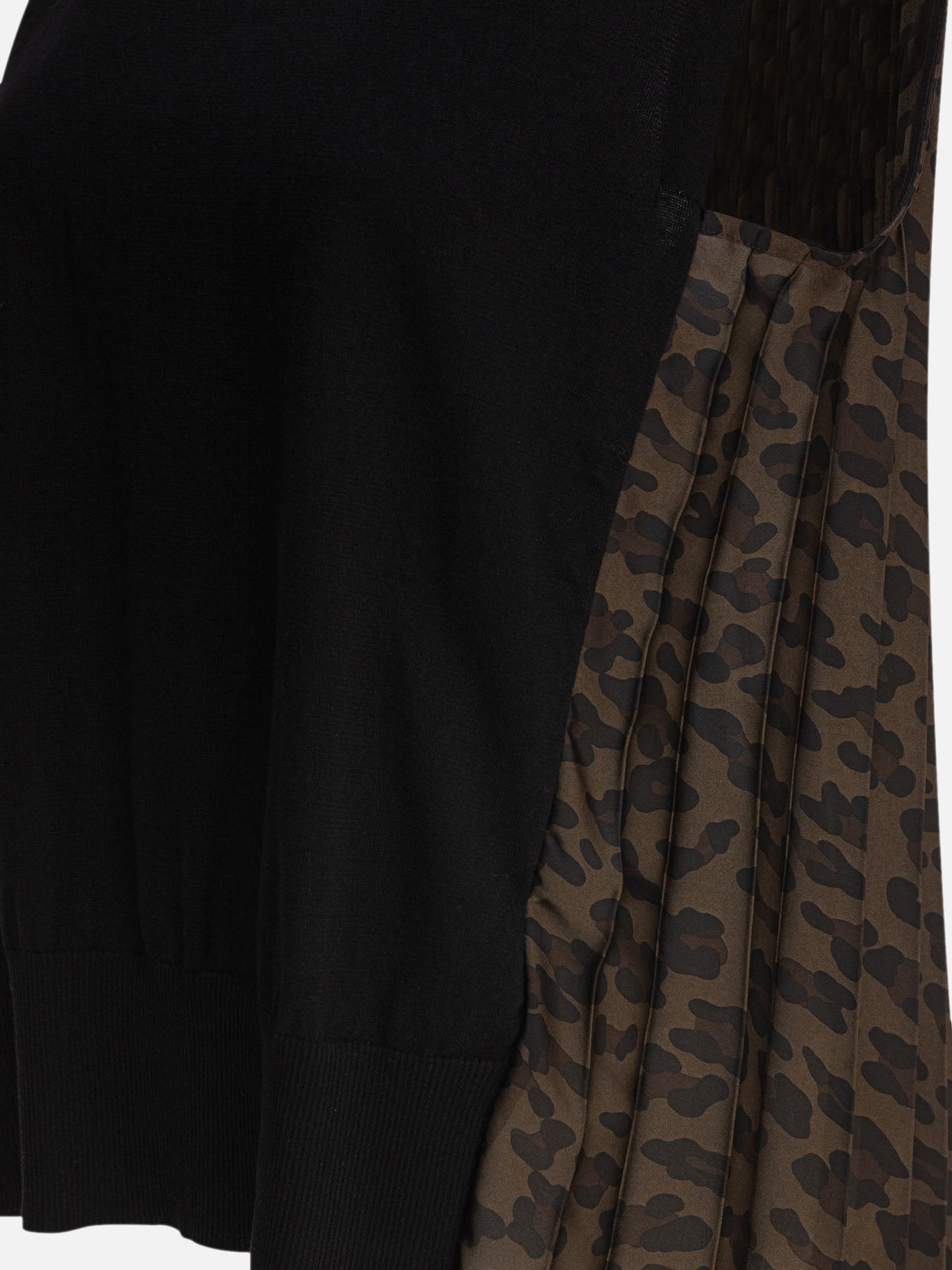 Sacai Leopard print top 19243713_2 Black thumbnail_4