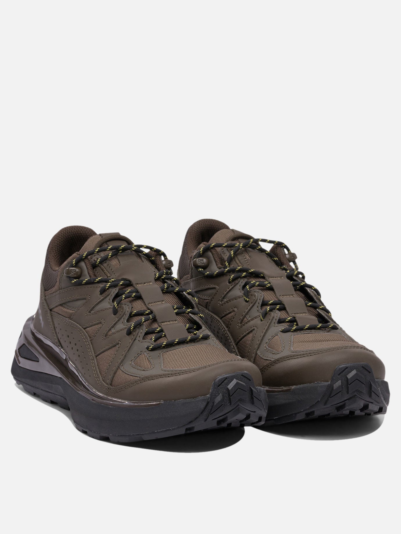 Low top sneakers 50% leather 50% mesh - 100% rubber  Brown - Salomon Men | PDP | VIETTI Online Store | thumbnail_2