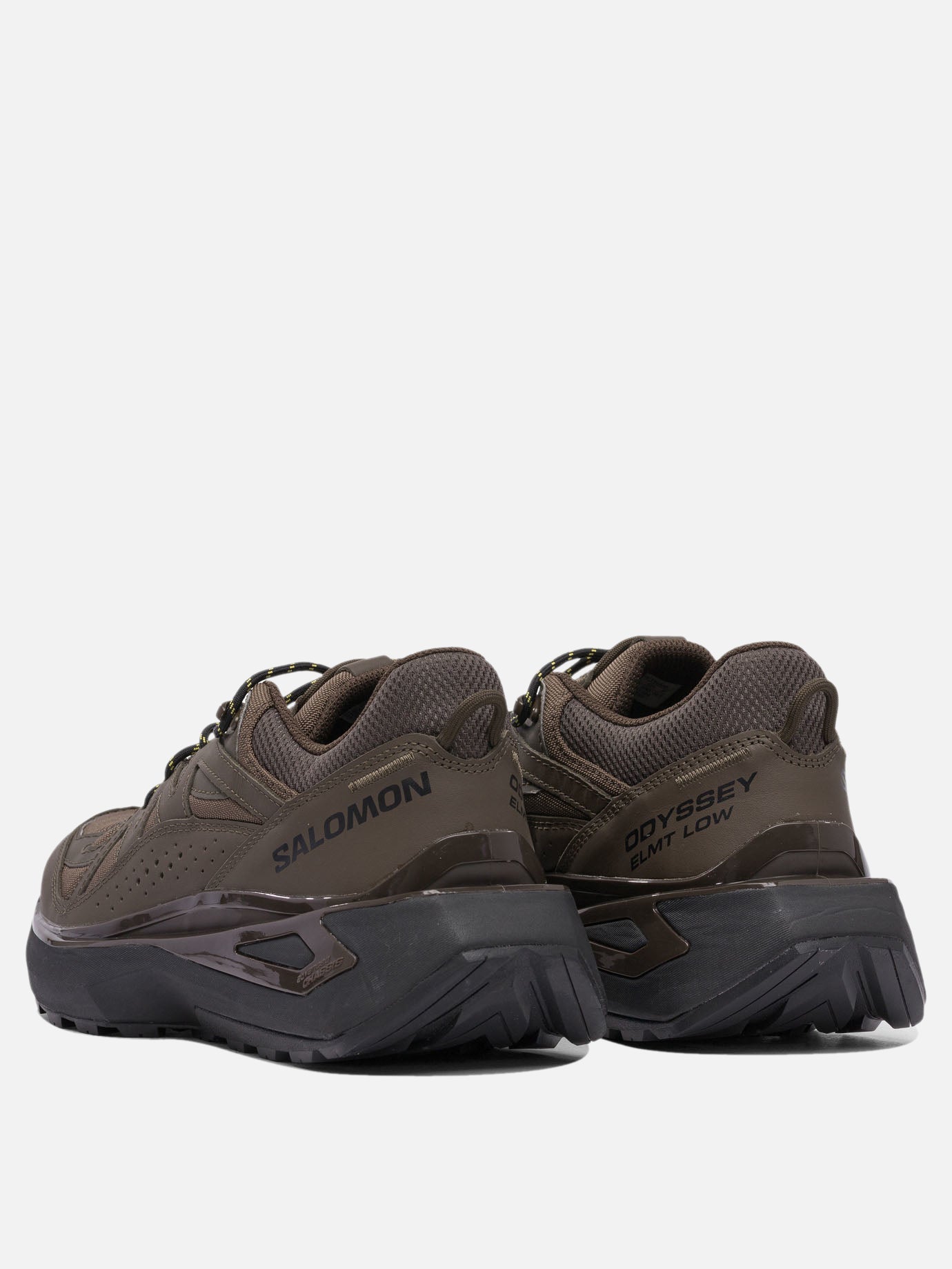 Low top sneakers 50% leather 50% mesh - 100% rubber  Brown - Salomon Men | PDP | VIETTI Online Store | thumbnail_4