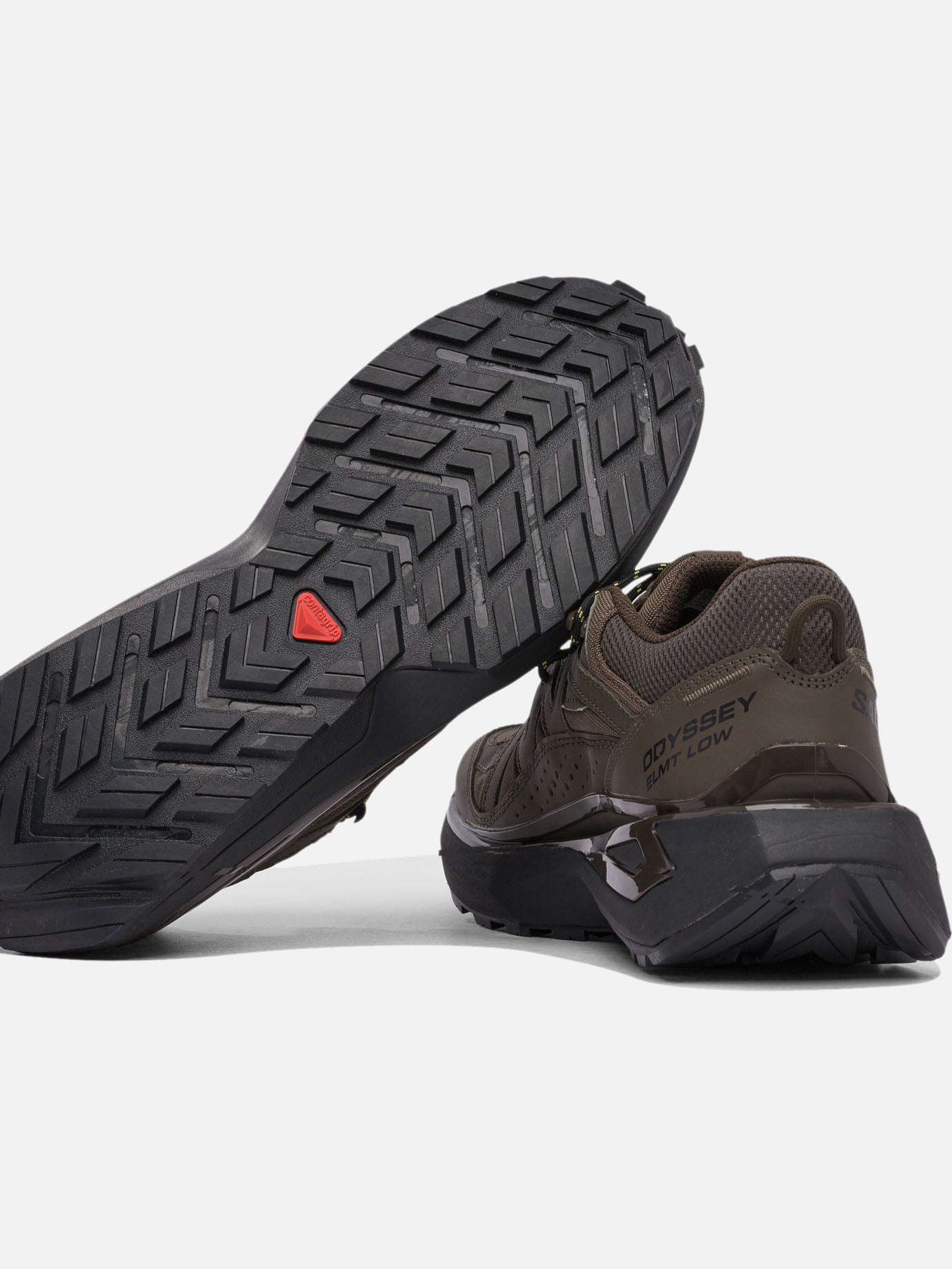 Low top sneakers 50% leather 50% mesh - 100% rubber  Brown - Salomon Men | PDP | VIETTI Online Store | Zoom-Modal_5
