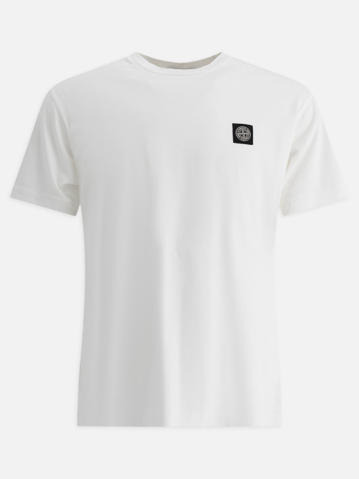 Stone Island Cotton jersey t-shirt 10146773_S White thumbnail_1