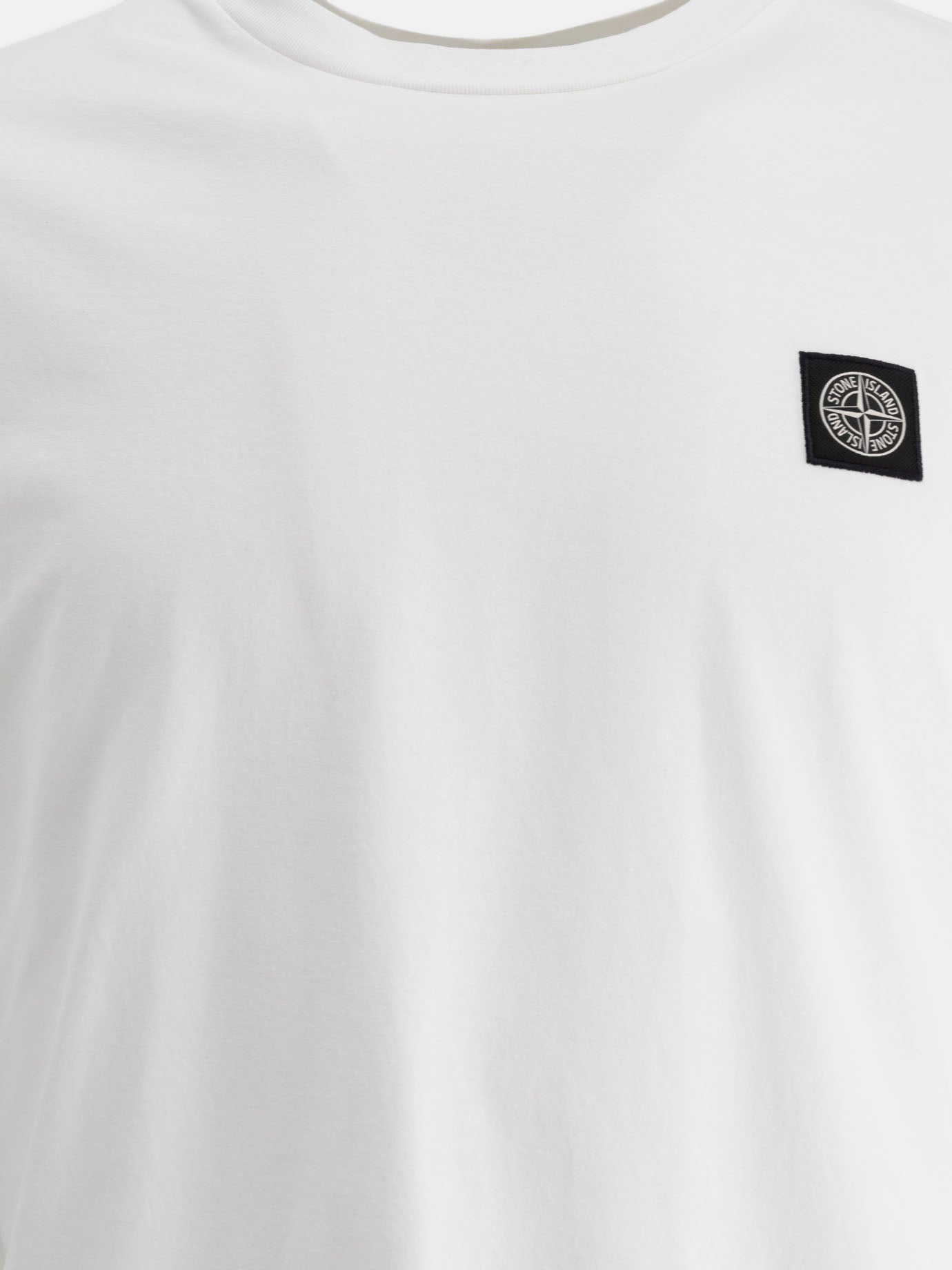 Stone Island Cotton jersey t-shirt 10146773_S White thumbnail_3