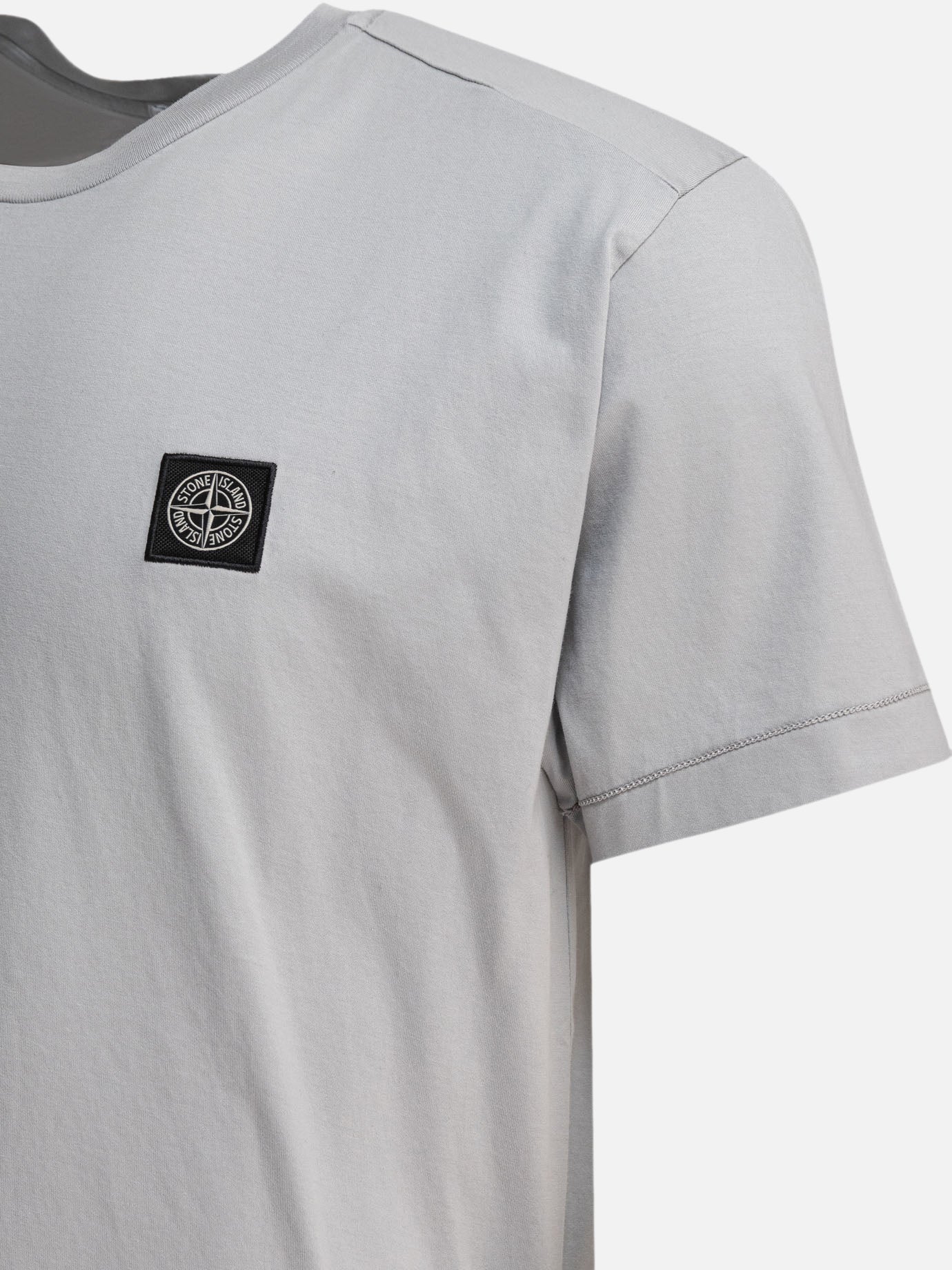 Stone Island Cotton jersey t-shirt 19754078_L Grey thumbnail_4