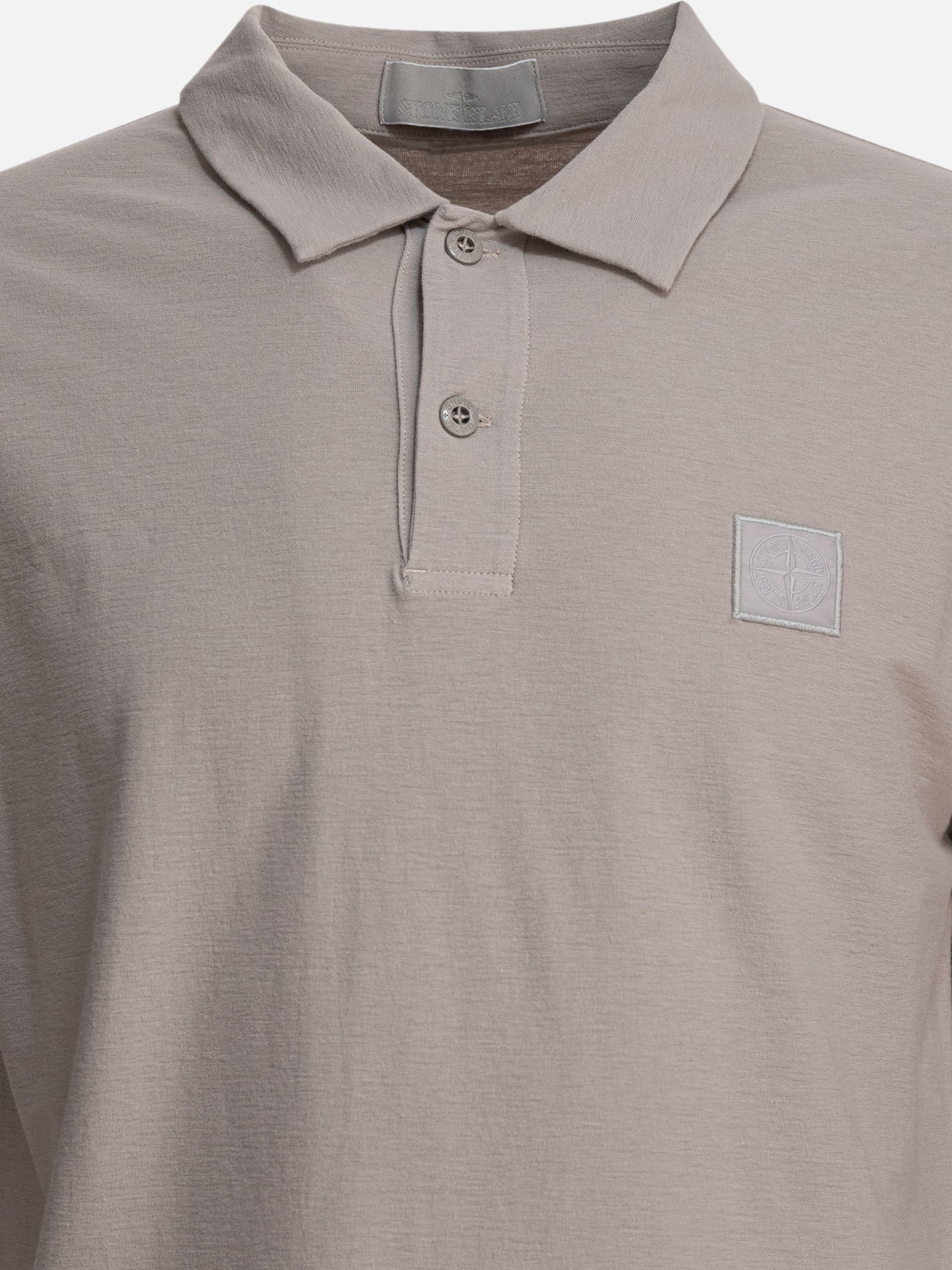 Stone Island Cotton jersey polo shirt 18178957_M Grey thumbnail_3