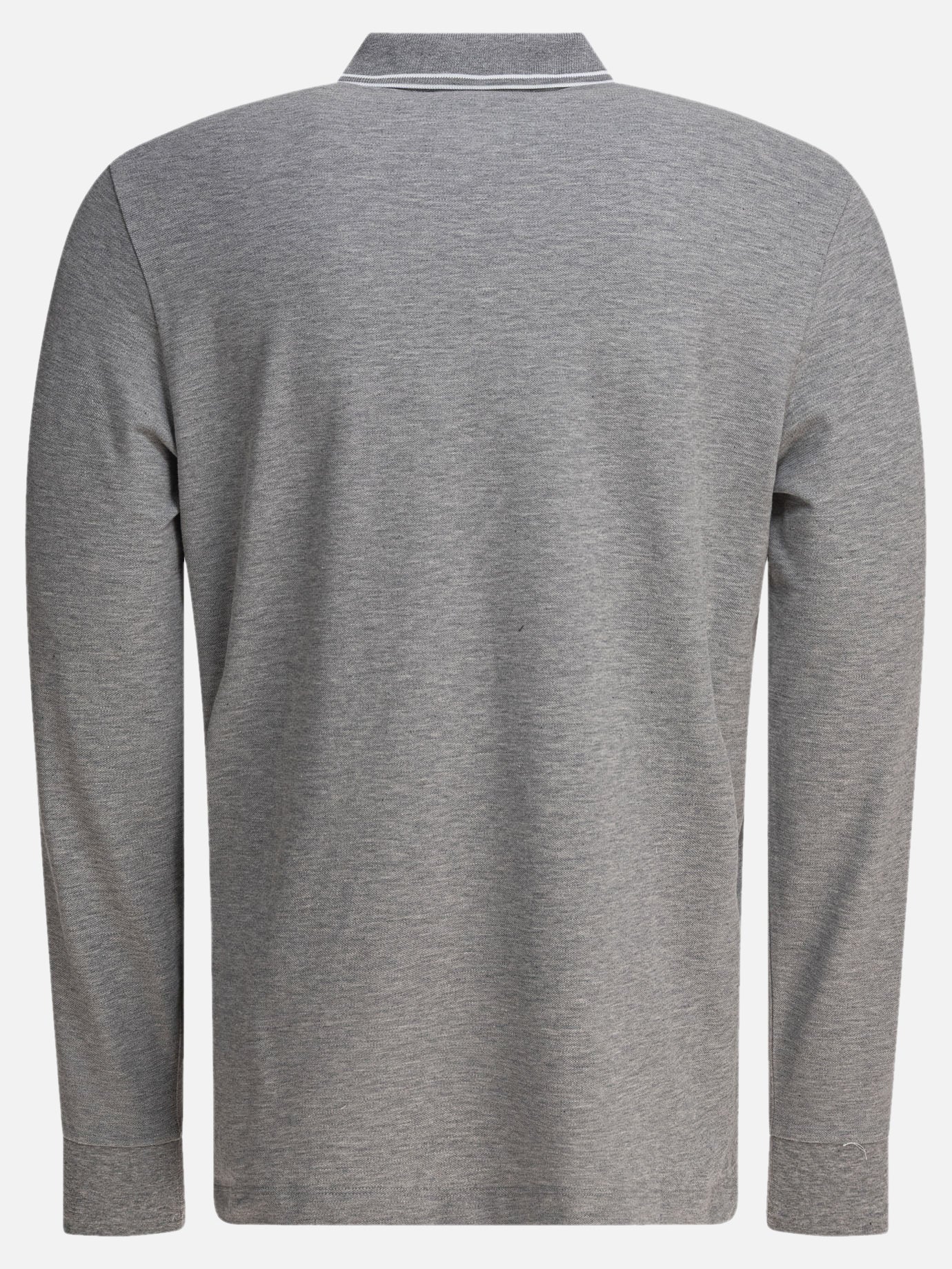 Stone Island Organic cotton piqué polo shirt 11855801_M Grey thumbnail_2
