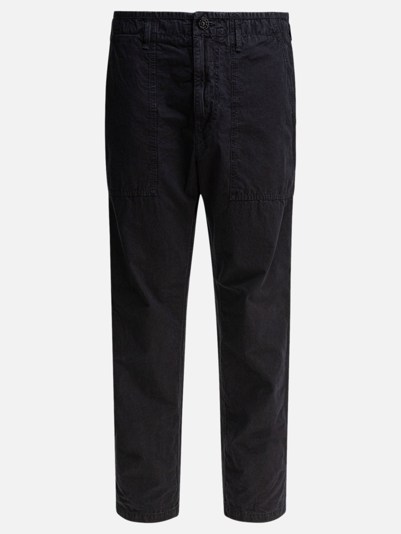 Leisure trousers Logo  Blue - Stone Island Men | PDP | VIETTI Online Store | Zoom-Modal

