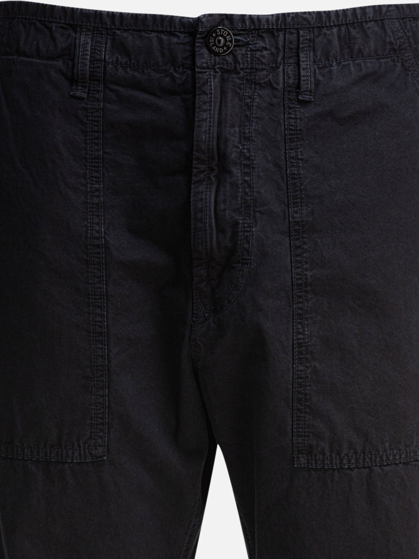 Leisure trousers Logo  Blue - Stone Island Men | PDP | VIETTI Online Store | thumbnail_3
