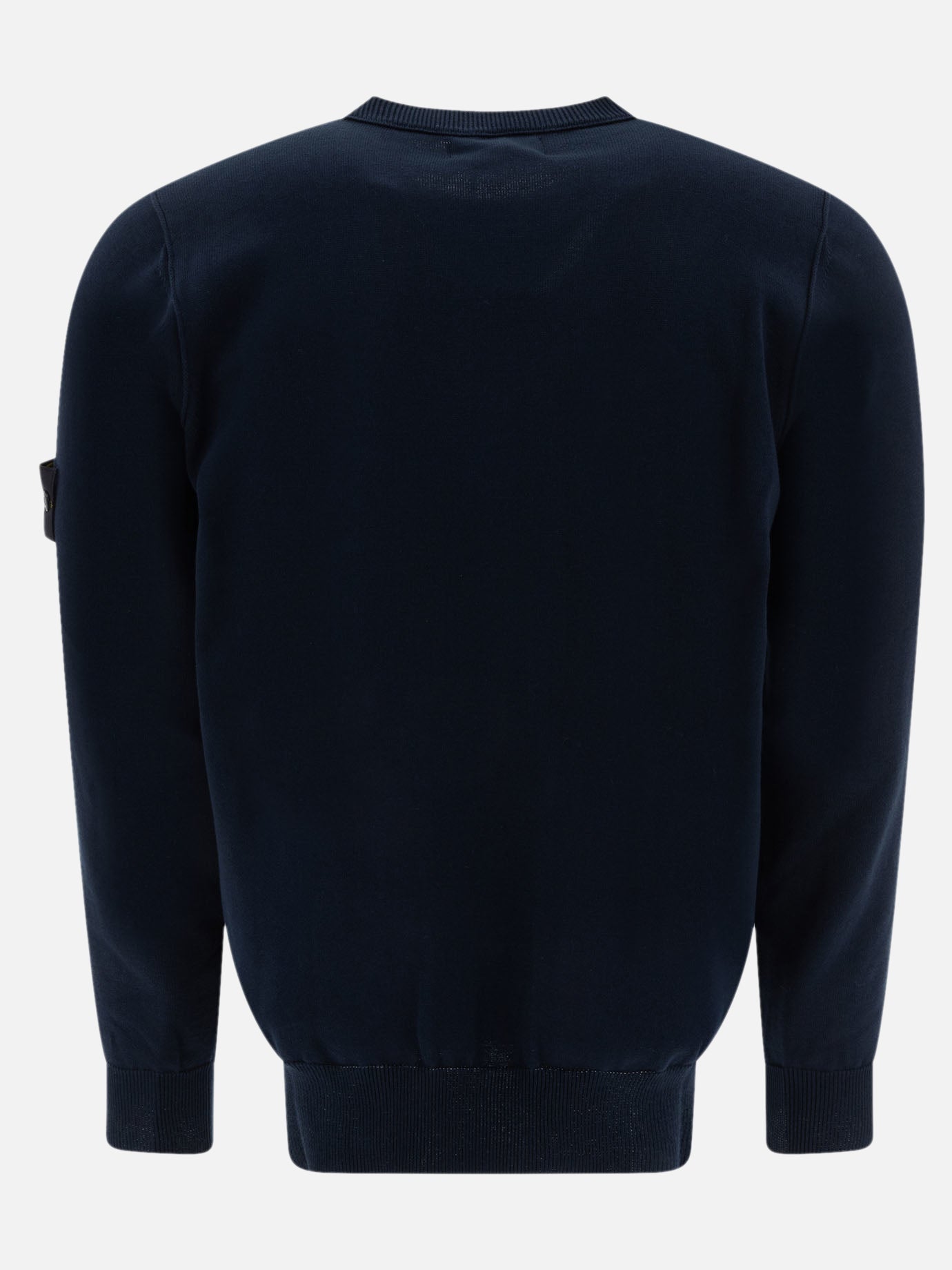 Stone Island Crewneck sweater in soft cotton 17923911_M Blue thumbnail_2
