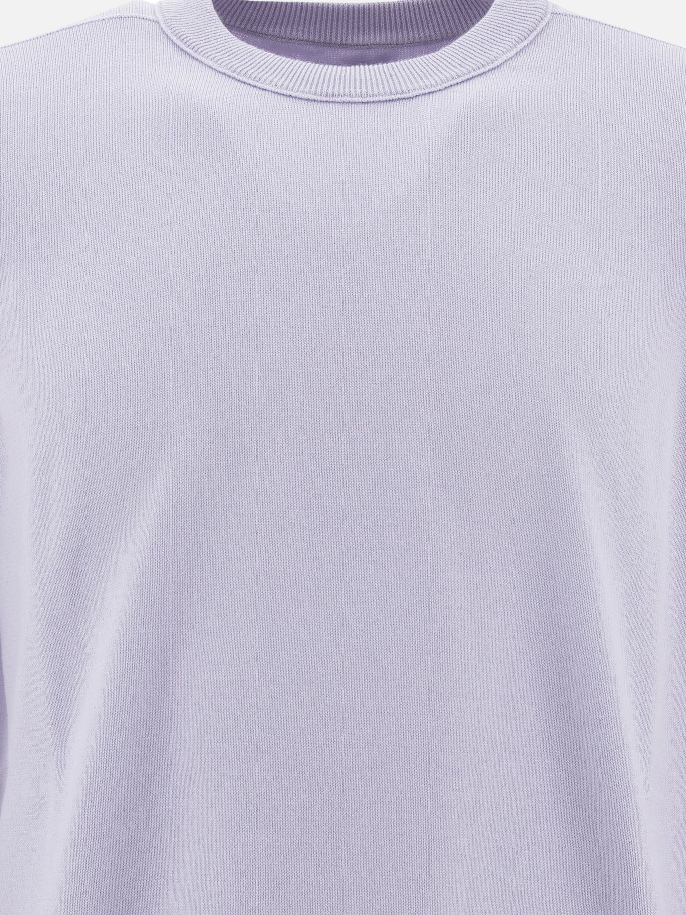 Stone Island Crewneck sweater in soft cotton 17949193_M Purple thumbnail_3