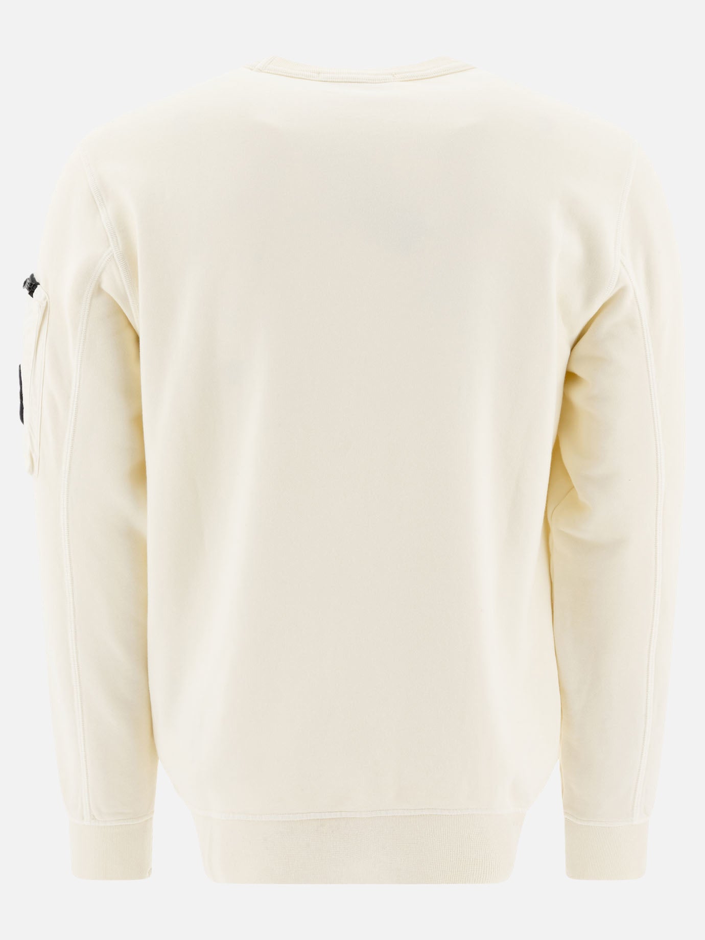Stone Island Cotton fleece sweatshirt 12025682_M White thumbnail_2