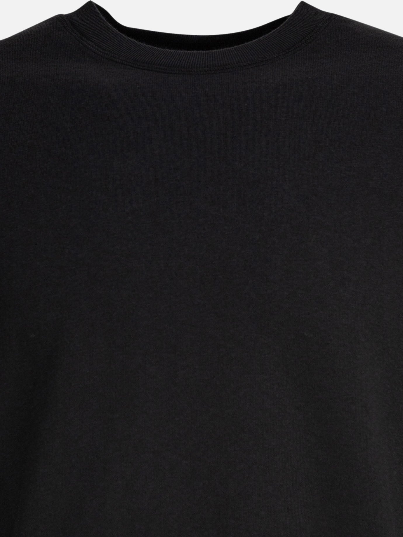Stone Island Malfilé cotton fleece crewneck sweatshirt 19028906_M Black thumbnail_3
