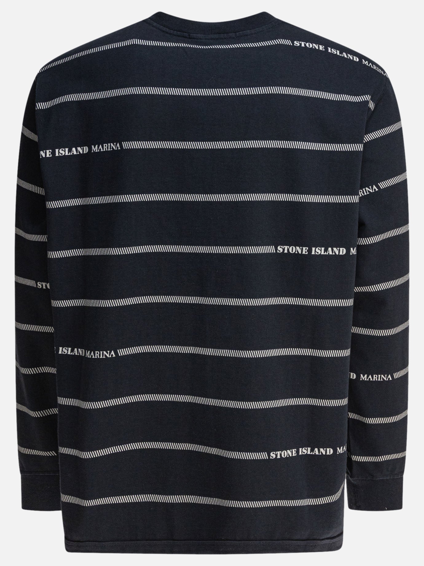 Cotton jersey crewneck sweatshirt