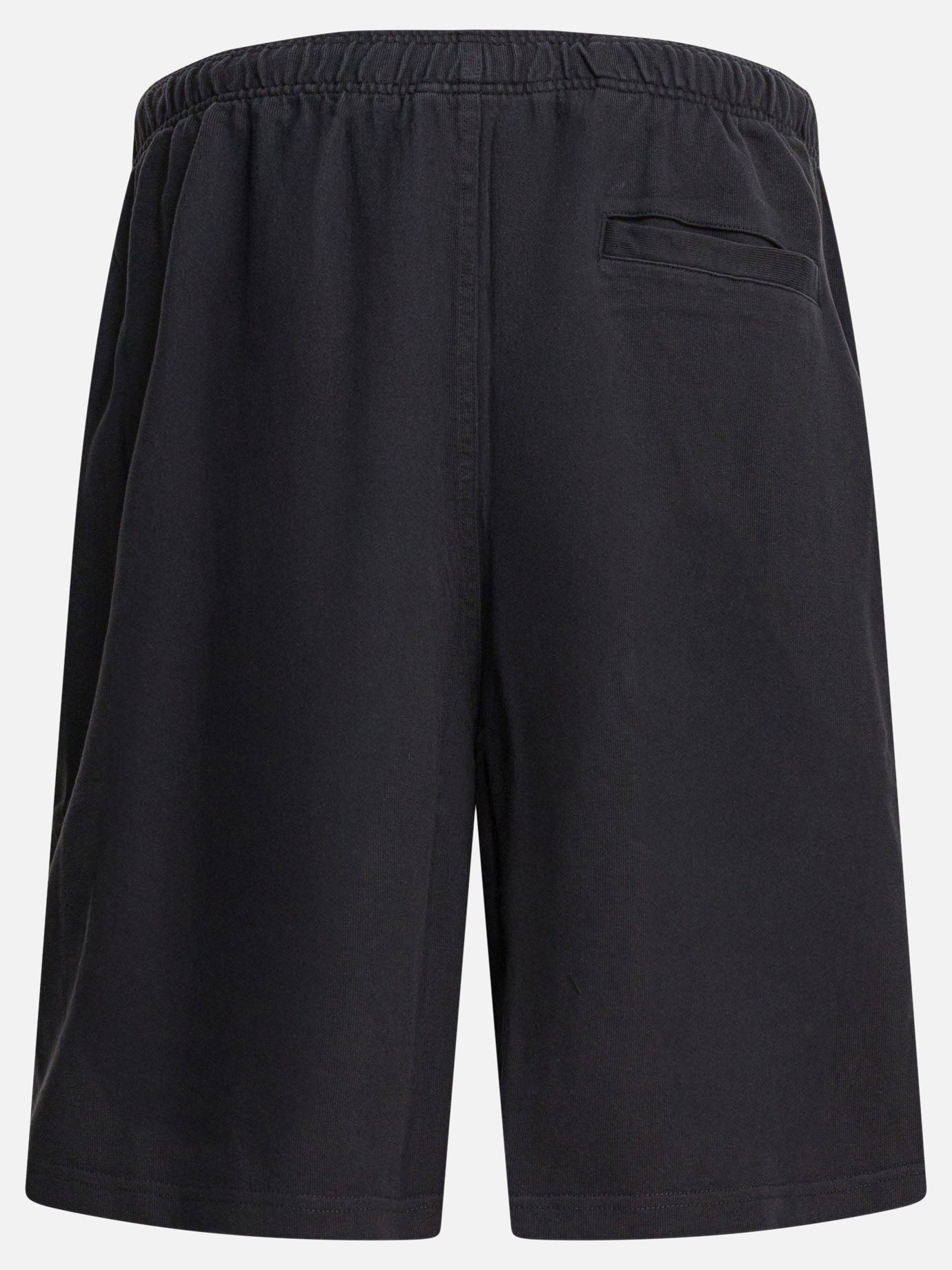 Stüssy Cotton jersey shorts Black