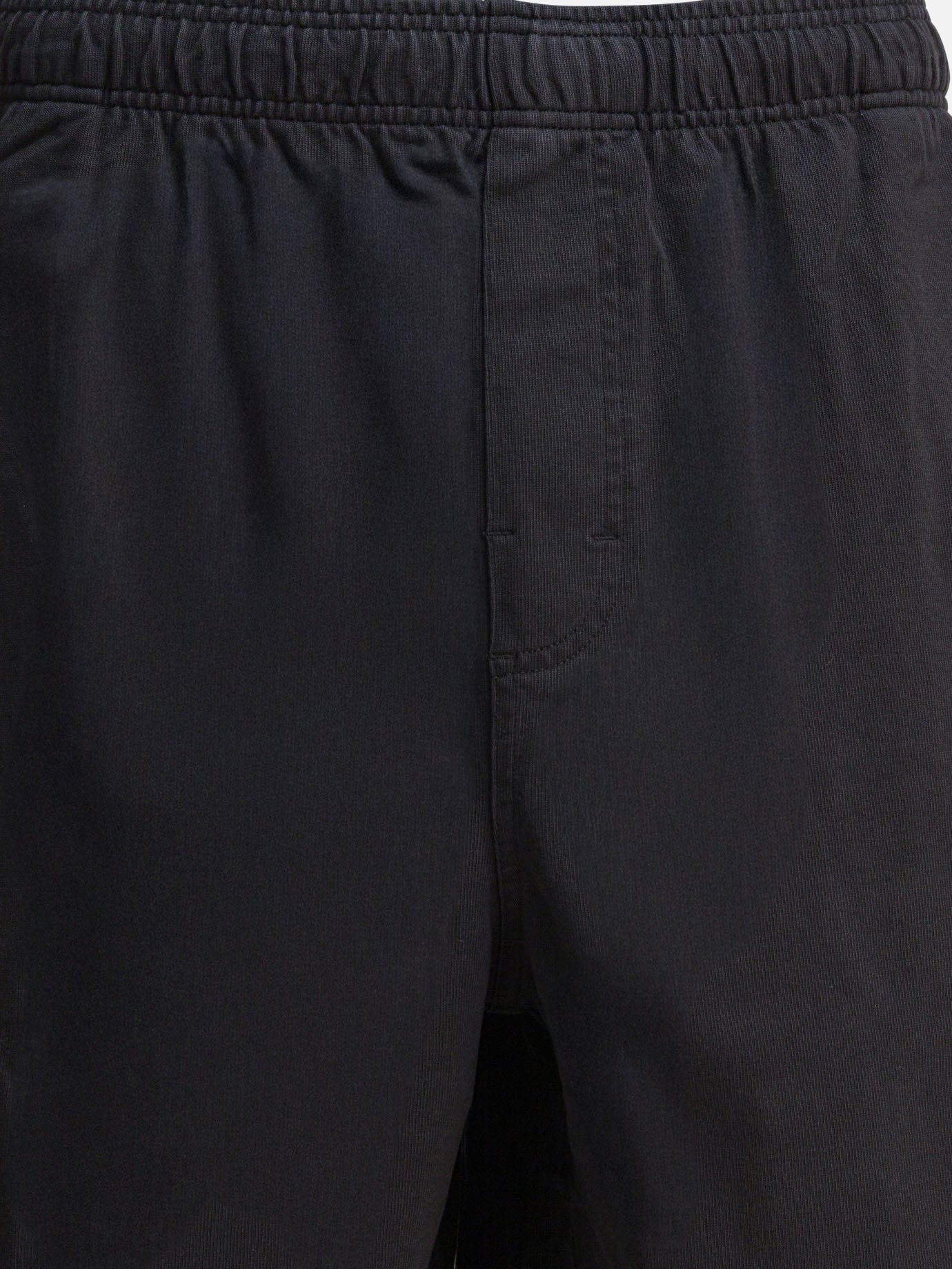 Stüssy Cotton jersey shorts Black