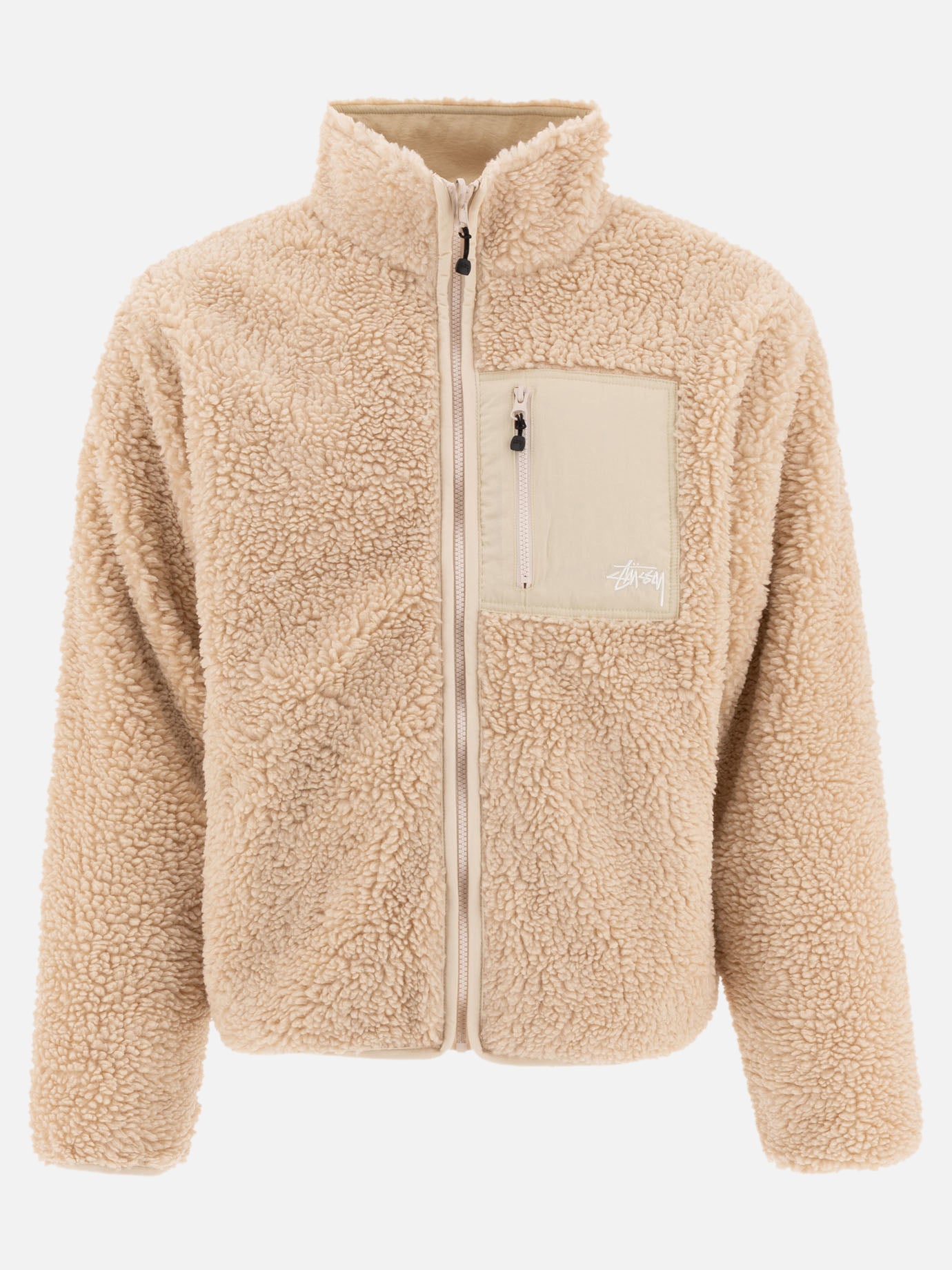 Stüssy "Sherpa" reversible jacket Beige