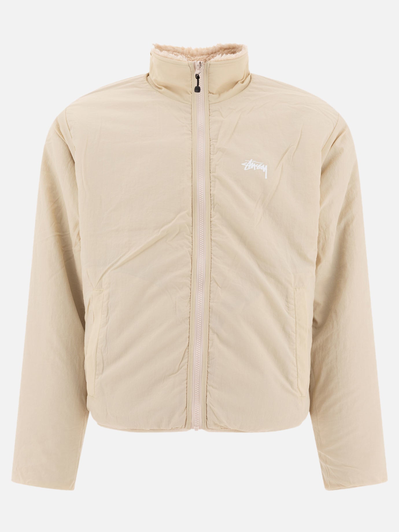 Stüssy "Sherpa" reversible jacket Beige