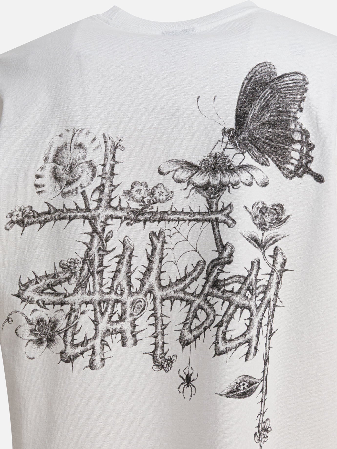 Crewneck t-shirts Logo  White - Stüssy Men | PDP | VIETTI Online Store | Zoom-Modal_4
