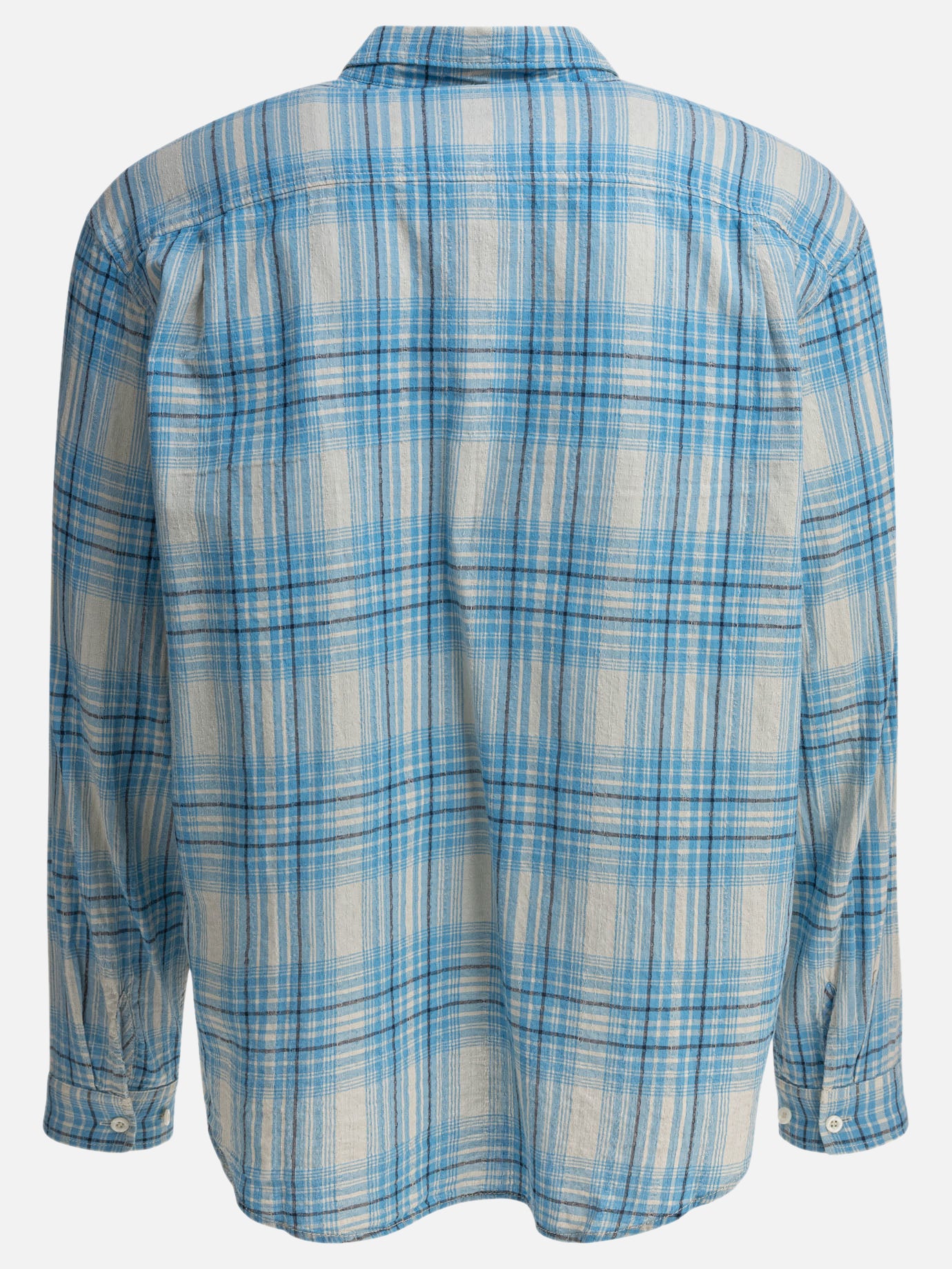 Thisisneverthat® Check shirt 12864515_S Light blue thumbnail_2