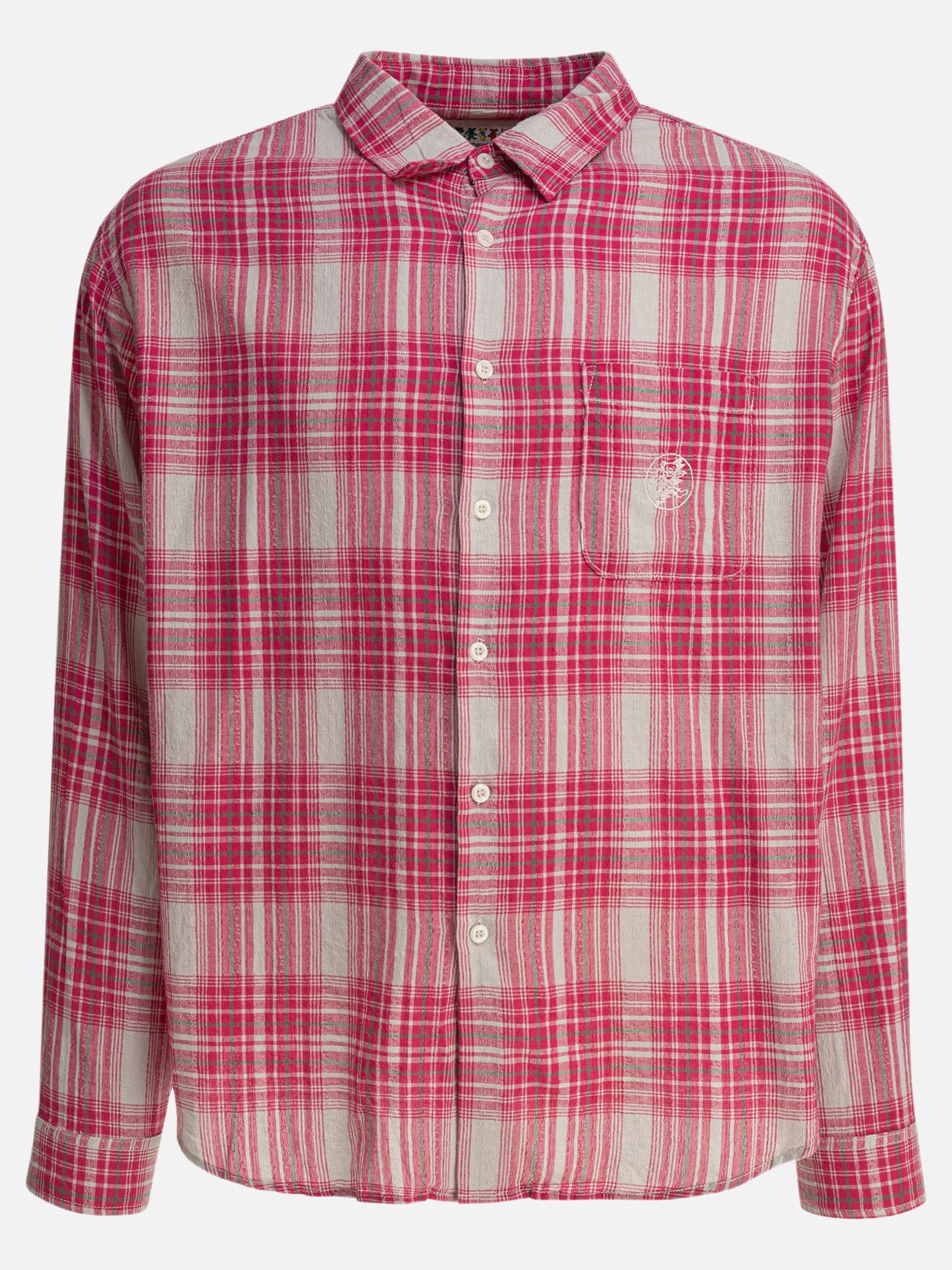 Thisisneverthat® Check shirt 10324204_S Pink thumbnail_1