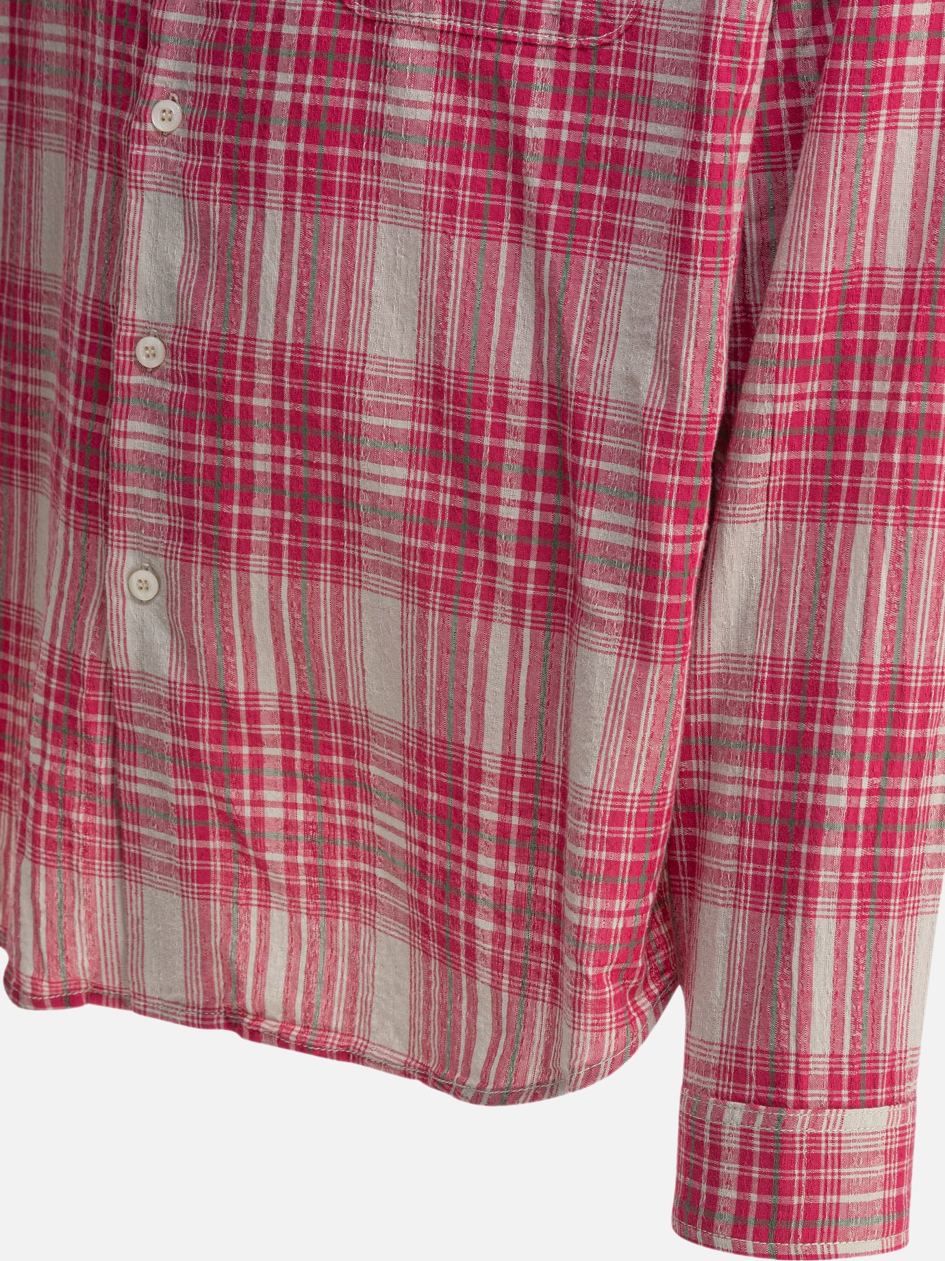 Thisisneverthat® Check shirt 10324204_S Pink thumbnail_4