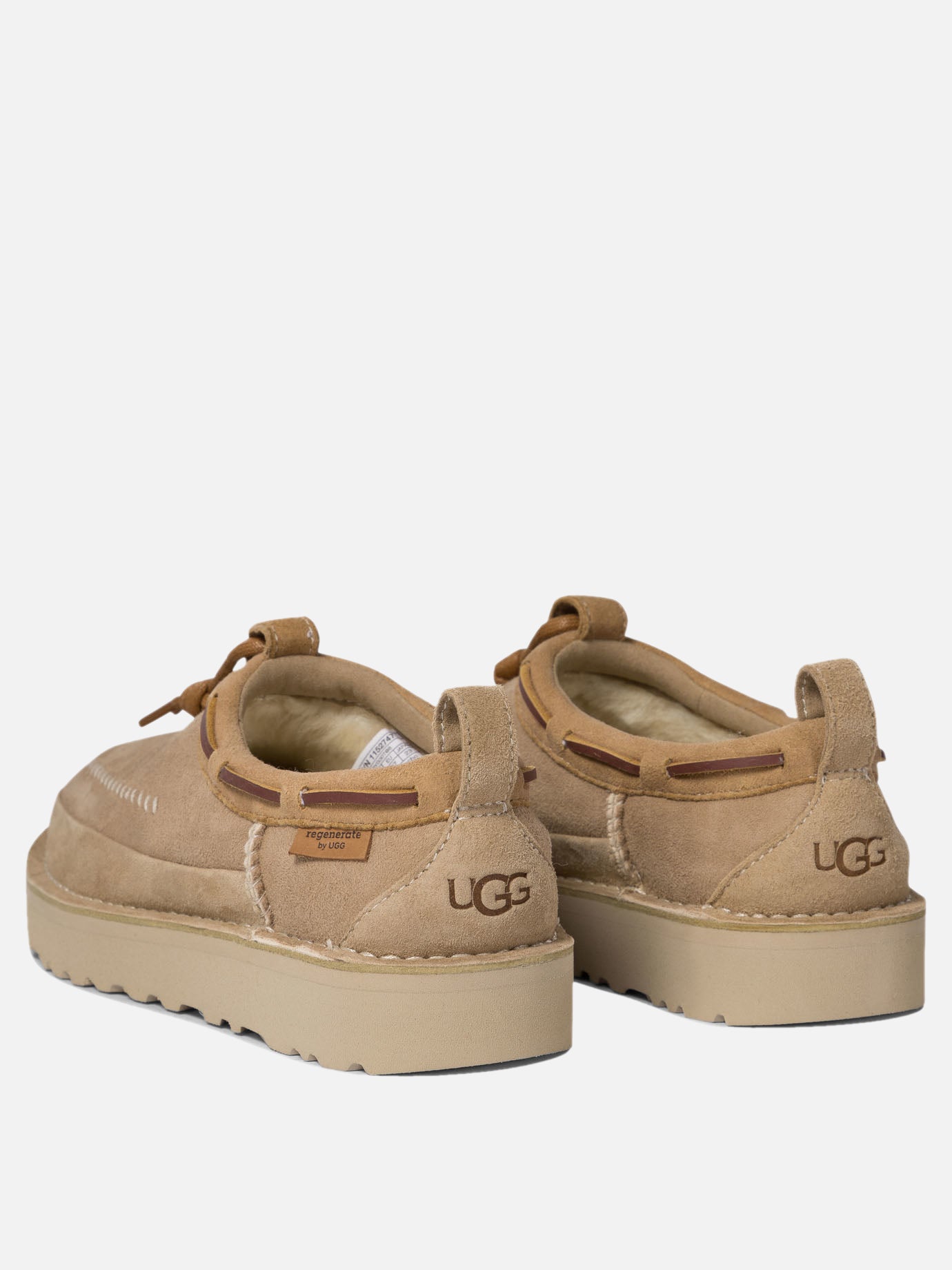 Slippers 100% suede - 100% rubber  Beige - Ugg Women | PDP | VIETTI Online Store | Zoom-Modal_4
