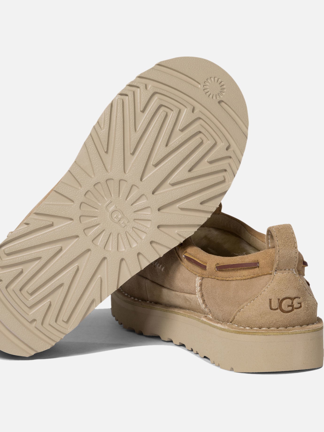 Slippers 100% suede - 100% rubber  Beige - Ugg Women | PDP | VIETTI Online Store | thumbnail_5