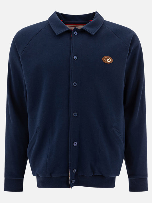 Cardigans Logo  Blue - Valentino Men | PDP | VIETTI Online Store 
