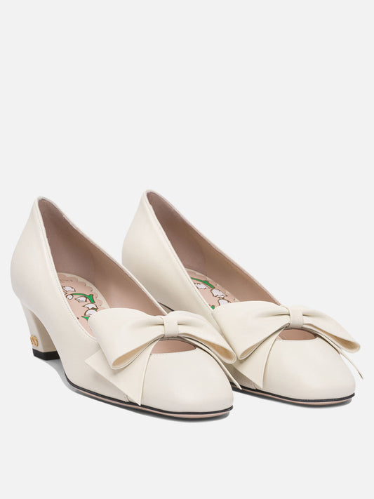 Valentino Garavani "Bowow 45 mm" pumps 12731304_38 White 2