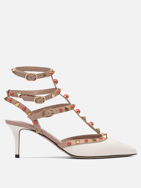 Valentino Garavani "Rockstund 65 mm" pumps 14946415_36 White 1