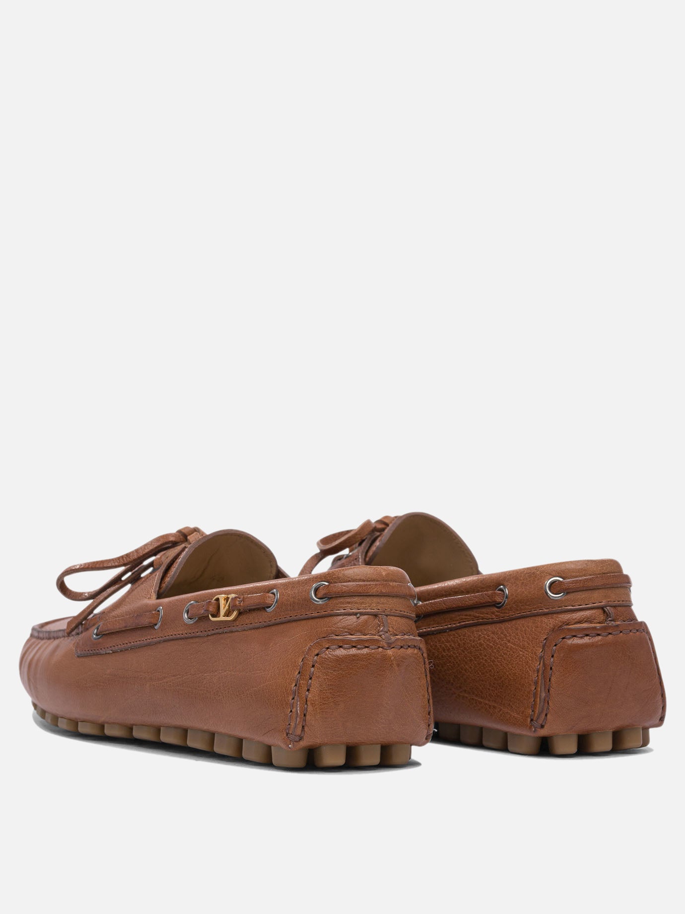 Loafers 100% leather - 100% rubber  Brown - Valentino Garavani Men | PDP | VIETTI Online Store | Zoom-Modal_4
