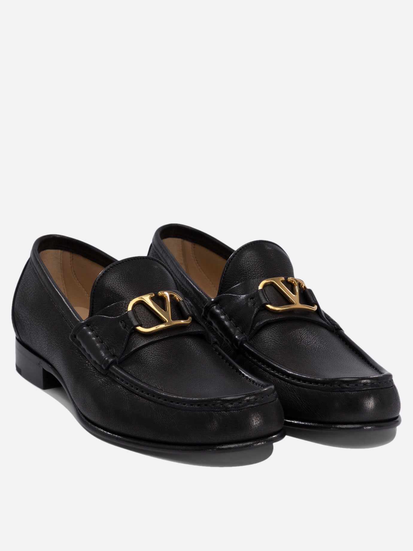 Loafers 100% leather - 100% leather  Black - Valentino Garavani Men | PDP | VIETTI Online Store | Zoom-Modal_2
