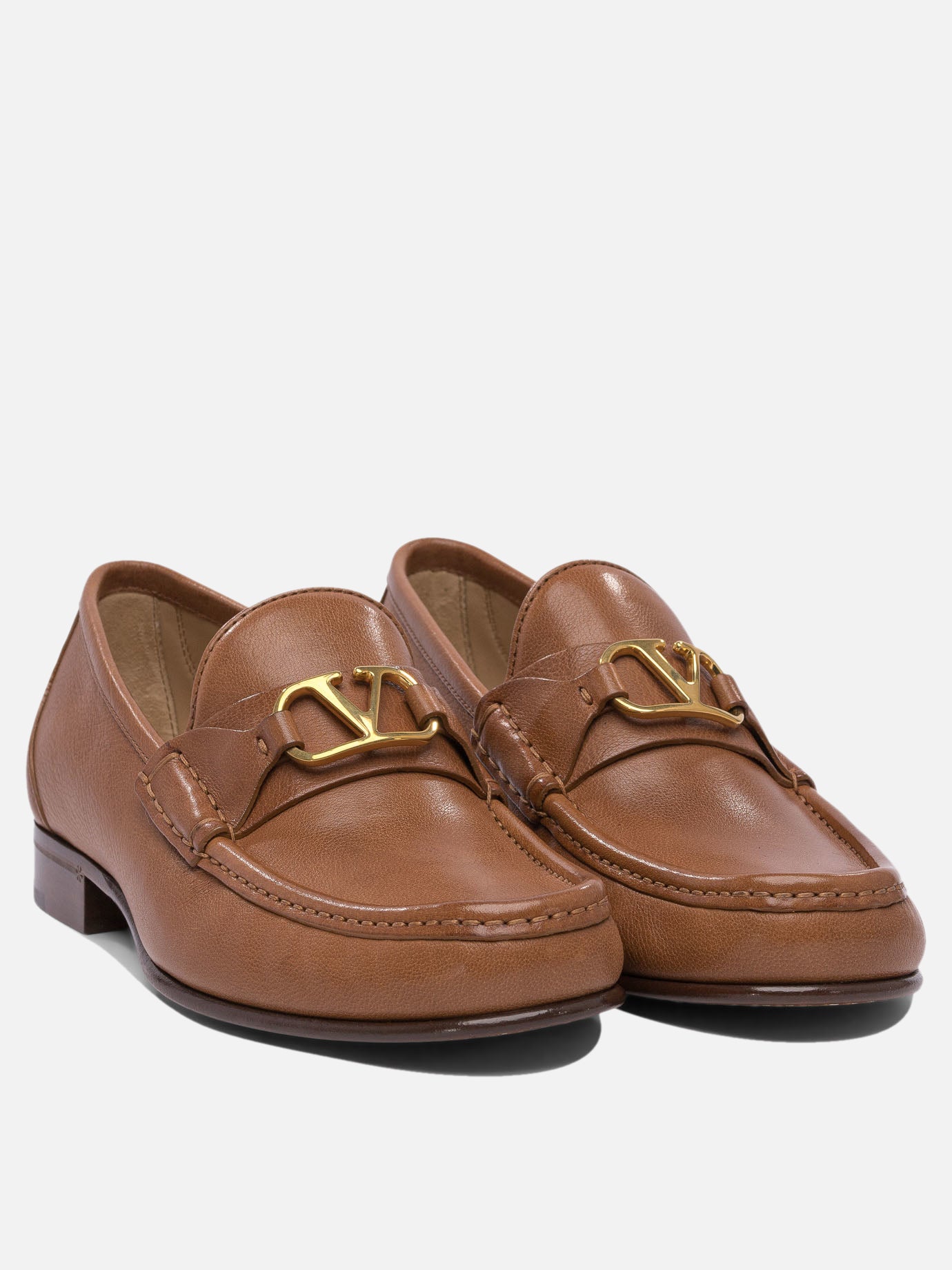 Loafers 100% leather - 100% leather  Brown - Valentino Garavani Men | PDP | VIETTI Online Store | Zoom-Modal_2
