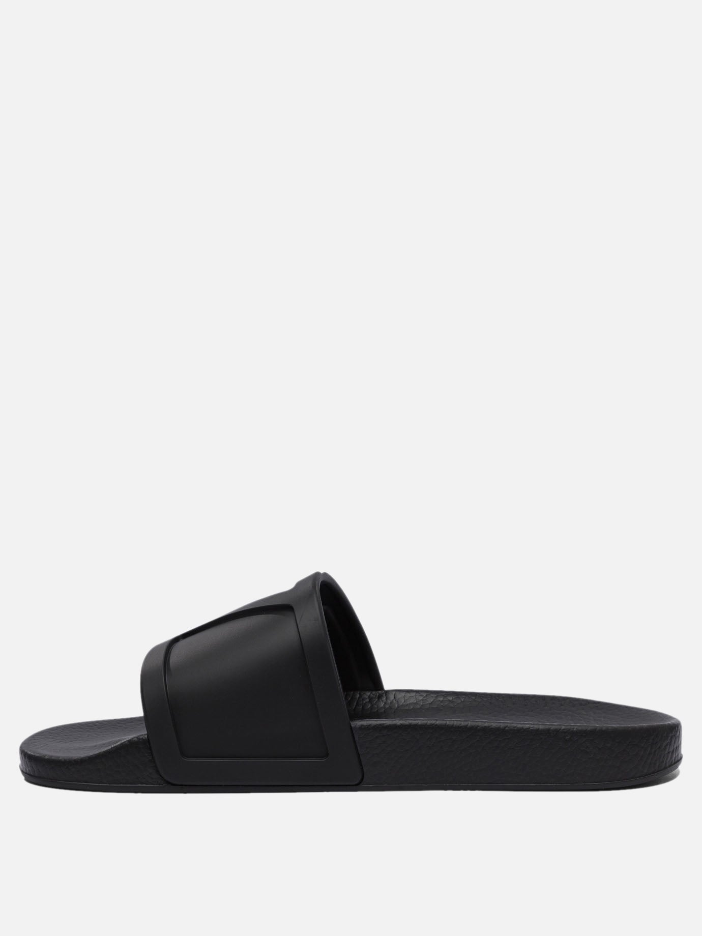 Valentino Garavani Slides with Vlogo 18535650_40 Black thumbnail_3