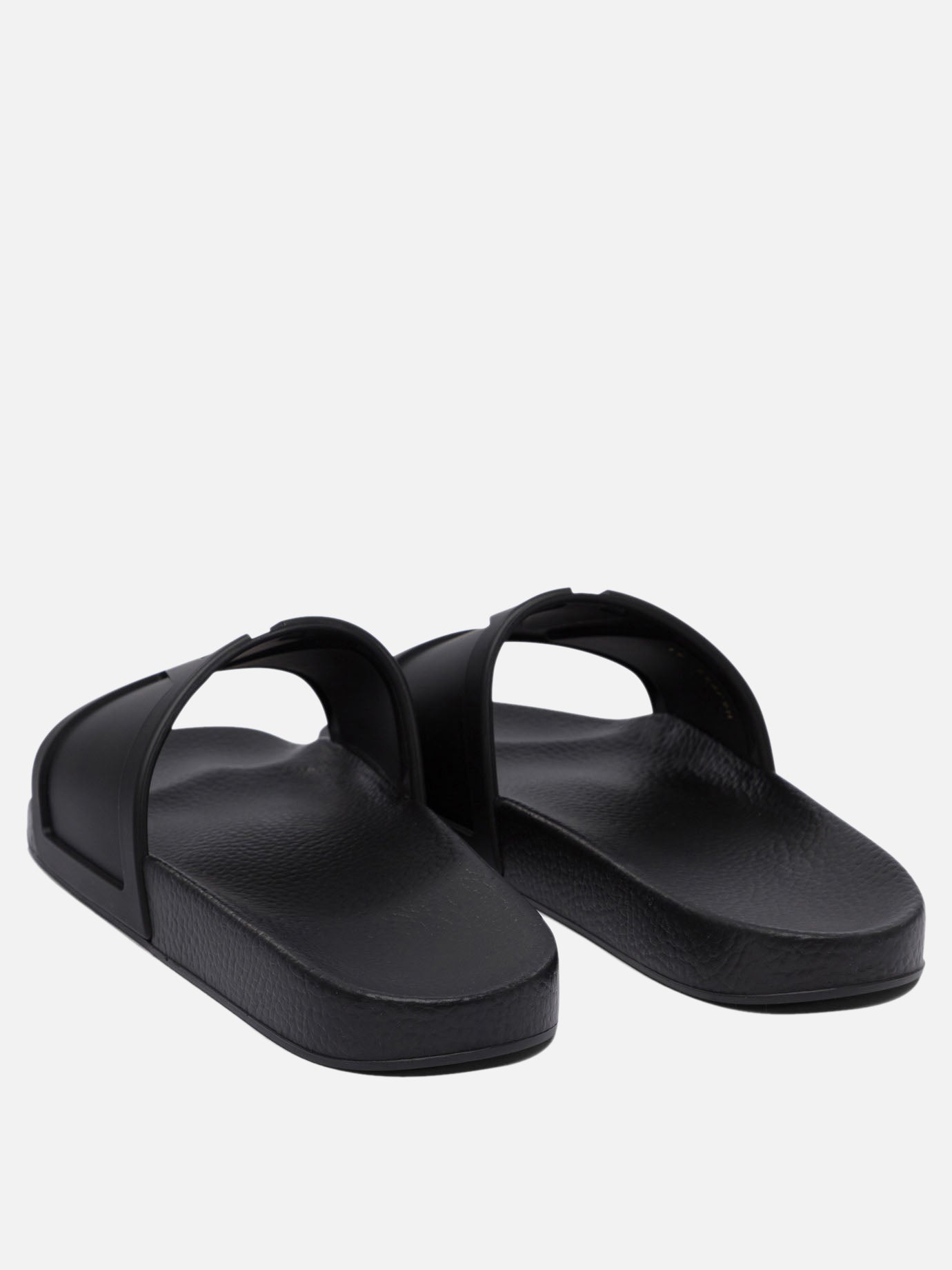 Valentino Garavani Slides with Vlogo Black