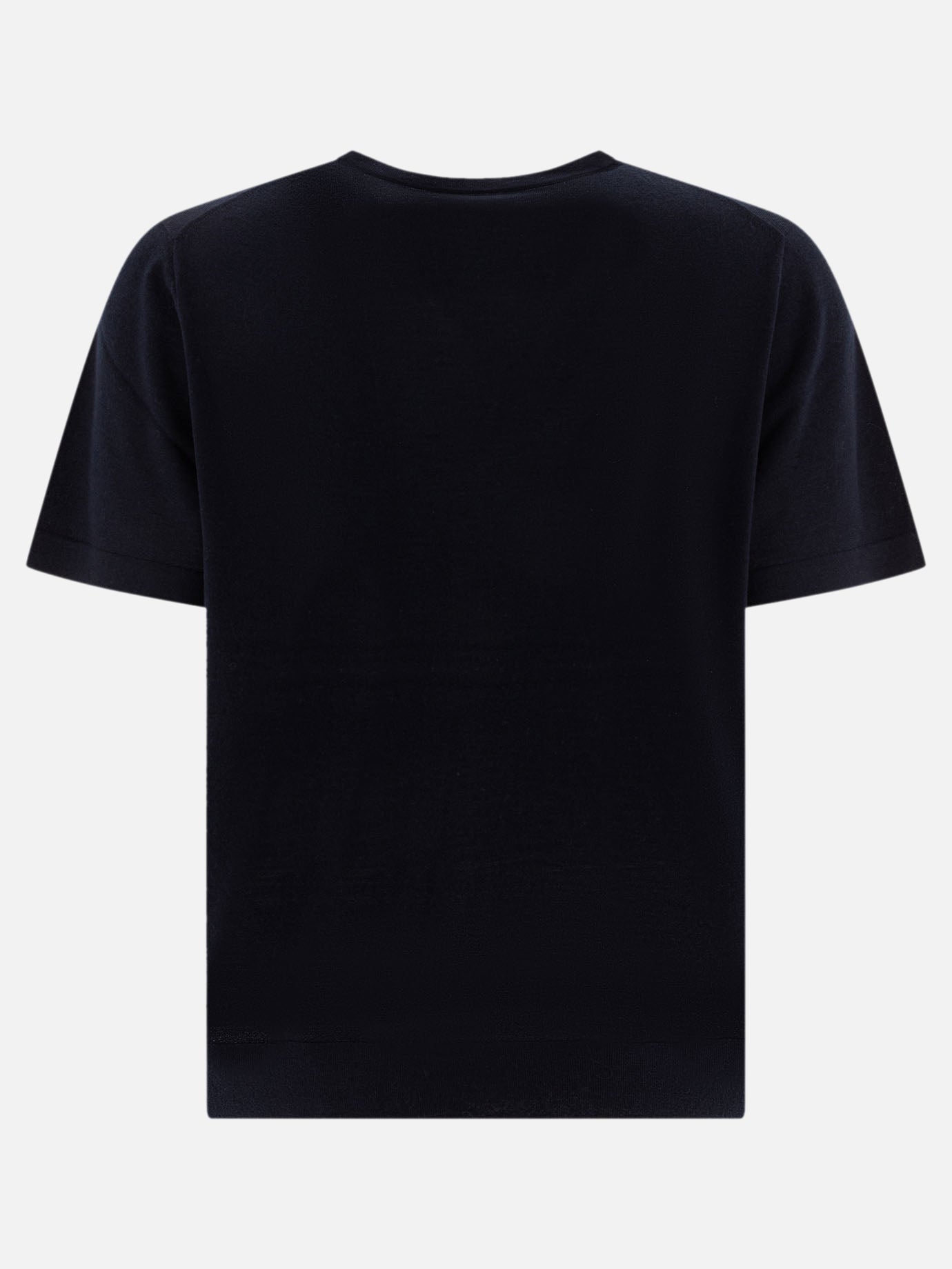 Crewneck t-shirts Solid colour  Blue - Vince Men | PDP | VIETTI Online Store | Zoom-Modal_2

