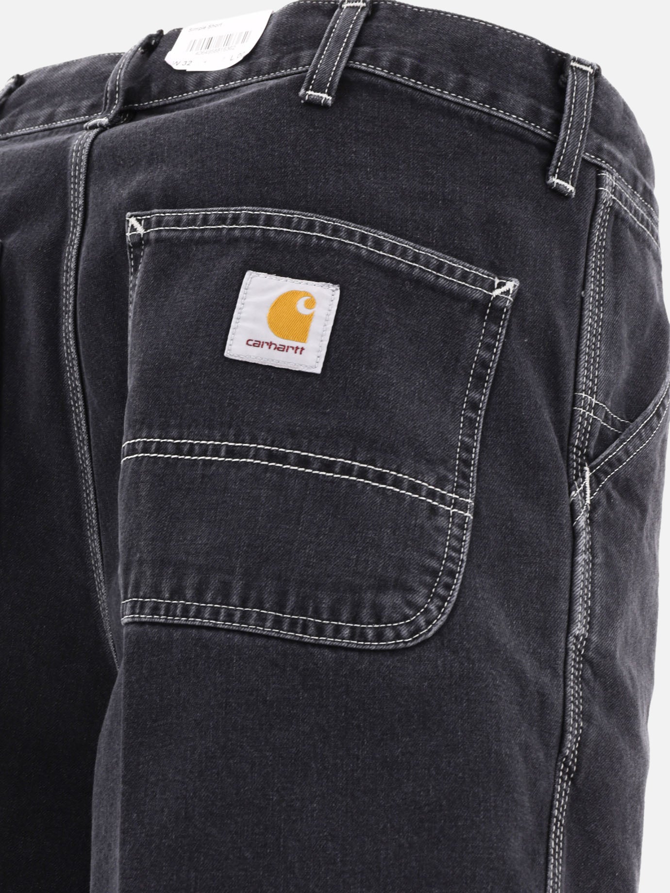 Carhartt WIP &quot;Simple&quot; shorts 28077199_30 Black thumbnail_4