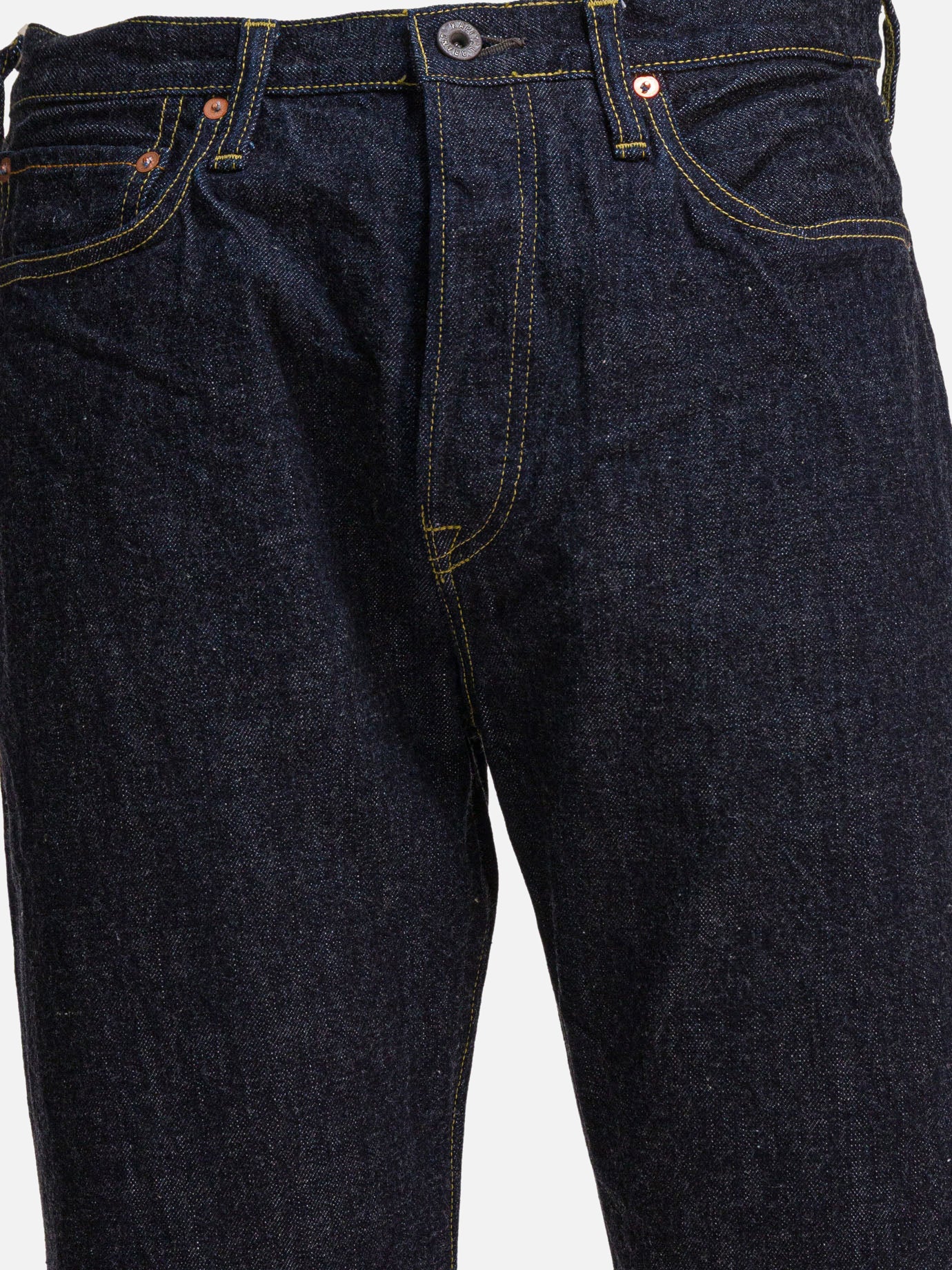 Straight-leg jeans Solid colour  Blue - KAPITAL Men | PDP | VIETTI Online Store | Zoom-Modal_3
