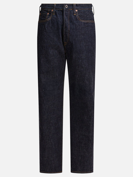 Straight-leg jeans Solid colour  Blue - KAPITAL Men | PLP | VIETTI Online Store 
