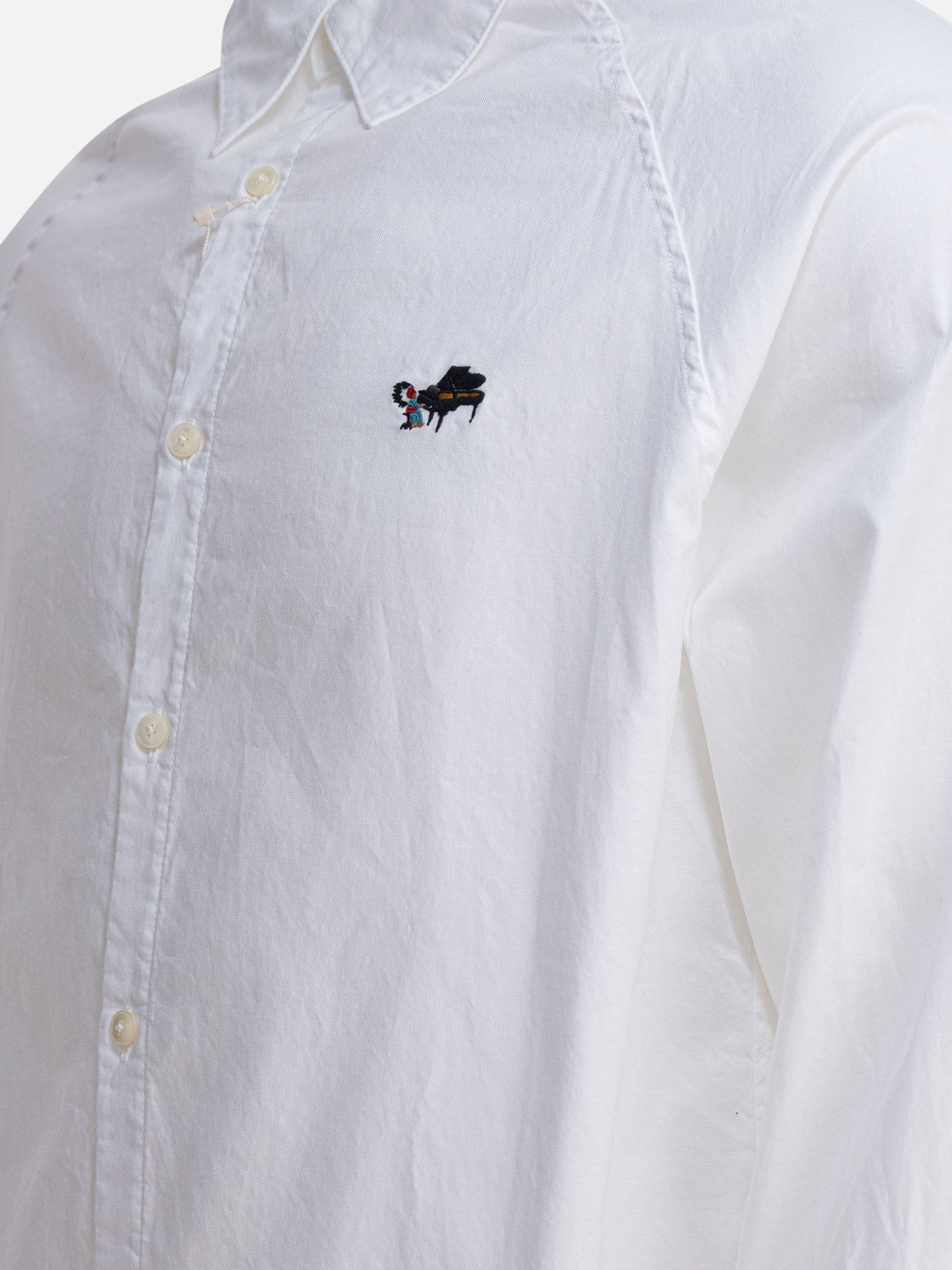 Casual shirts Solid colour  White - KAPITAL Men | PDP | VIETTI Online Store | Zoom-Modal_4
