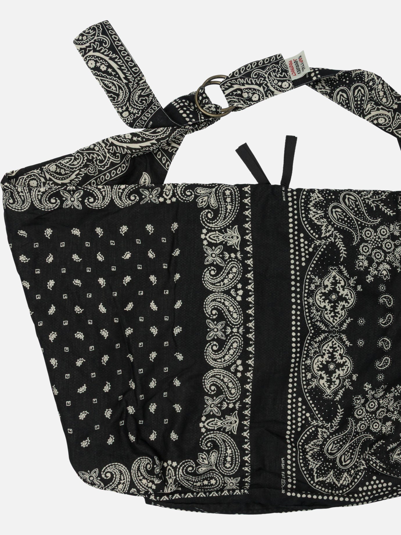 Large bags 100% cotton  Black - KAPITAL Men | PDP | VIETTI Online Store | Zoom-Modal_3
