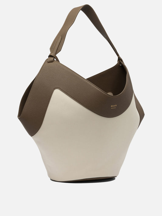 Large bags 80% cotton 20% leather  Beige - Khaite Women | PLP | VIETTI Online Store | 2
