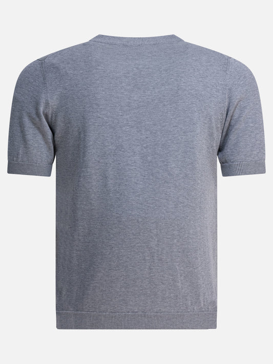 Crewneck t-shirts Solid colour  Grey - Rakkì Men | PLP | VIETTI Online Store | 2
